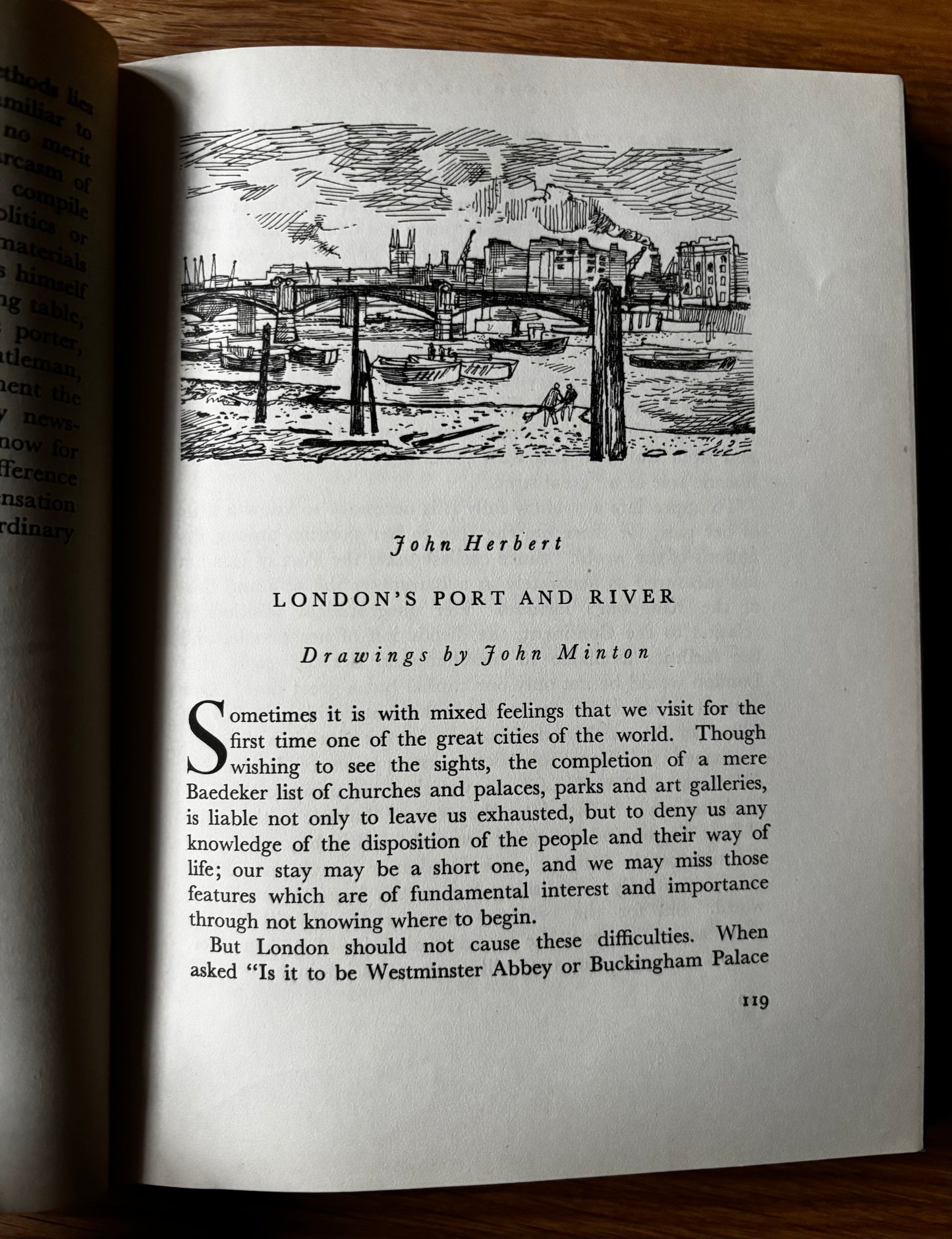 Barbara Jones FLOWER OF CITIES 1st Ed 1949 DJ Edward Bawden John Minton BOOK OF LONDON