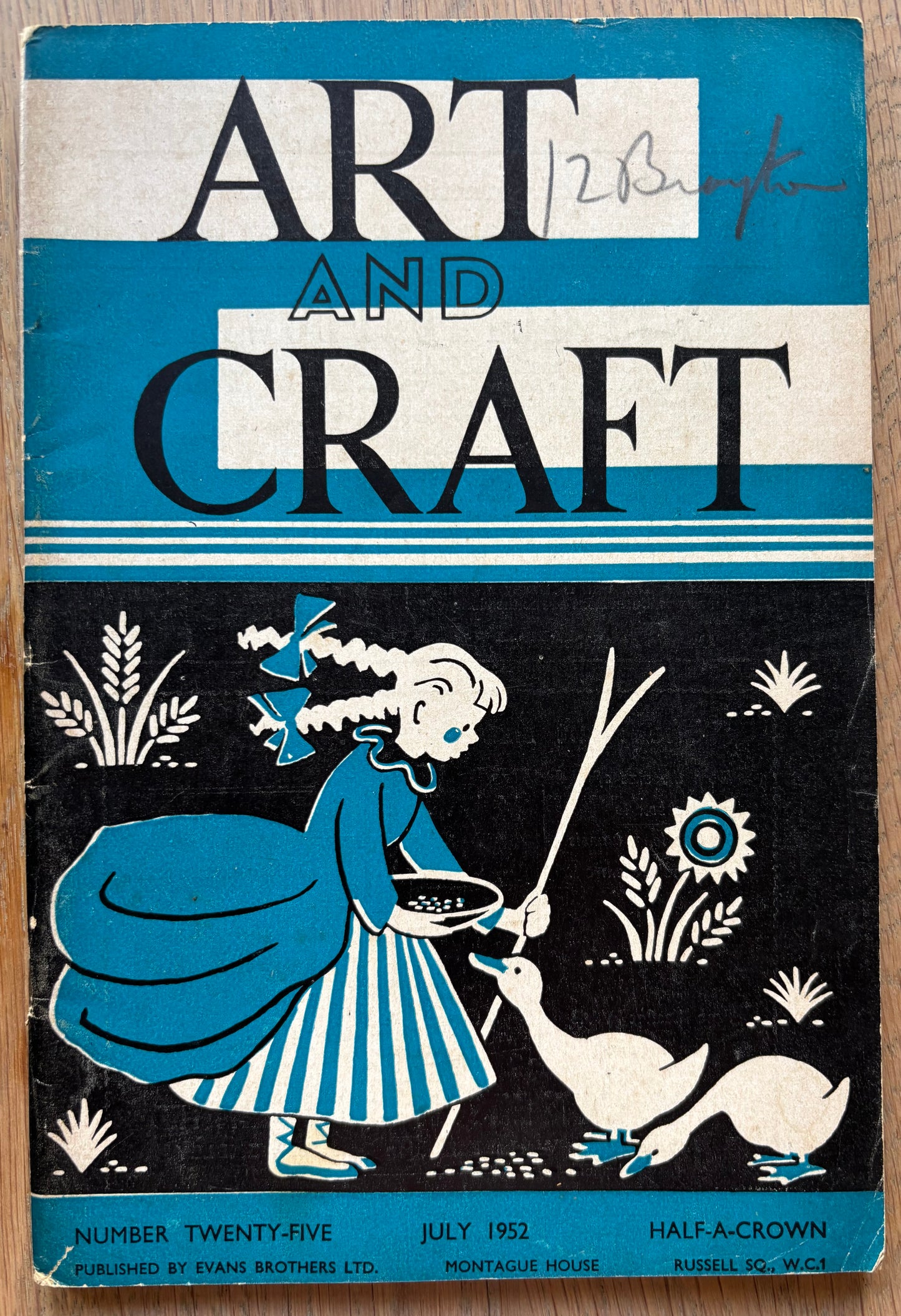 1950's ART AND CRAFT MAGAZINE 1952 Gipsy Caravan CHILD EDUCATION July