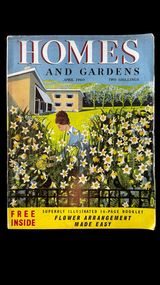 Robert Taverner HOMES AND GARDENS Magazine April 1960 SPRING VINTAGE
