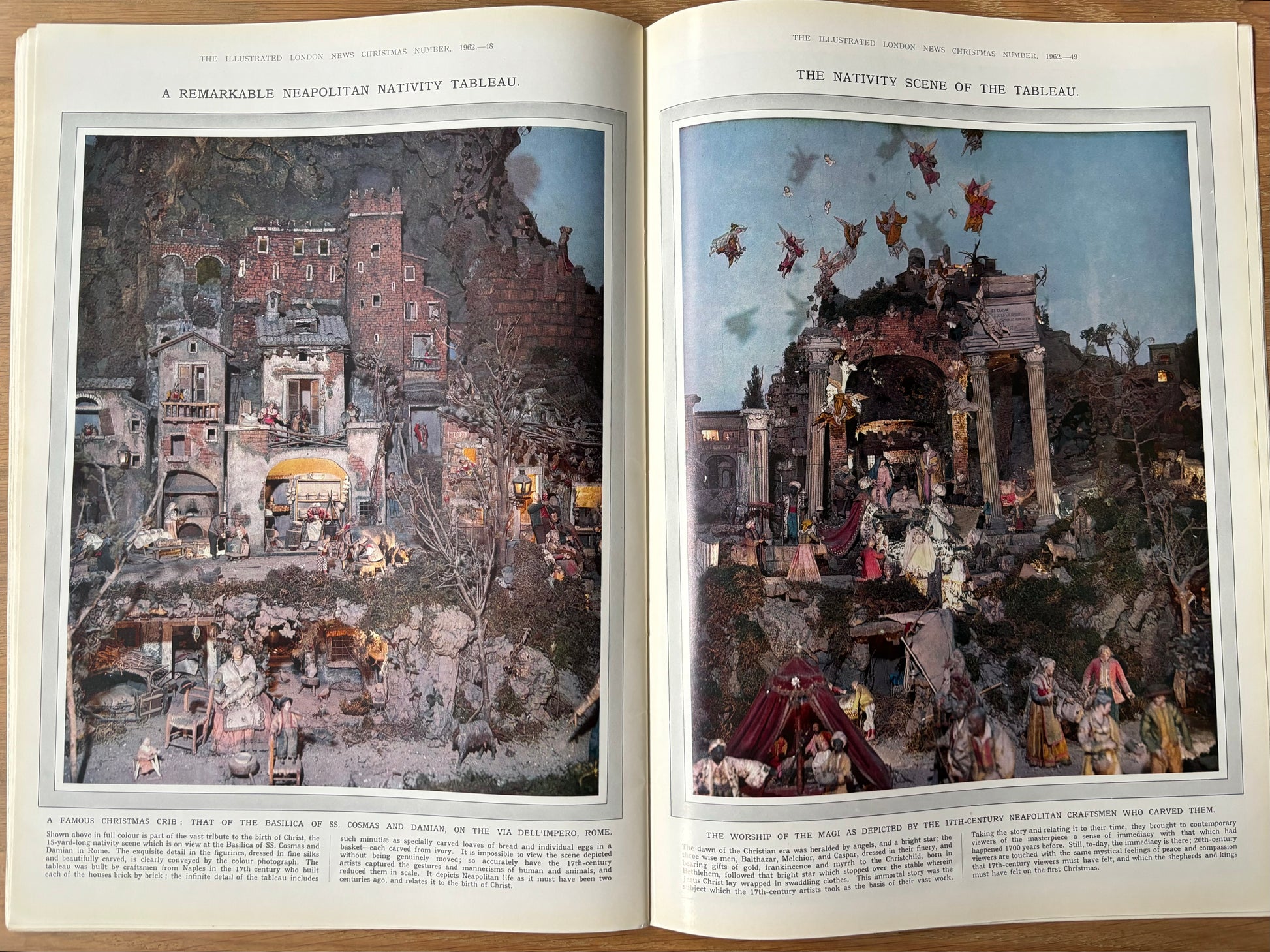 Lotte Reiniger Christmas Number ILLUSTRATED LONDON NEWS MAGAZINE 1962 John Nash - transpontinebooks