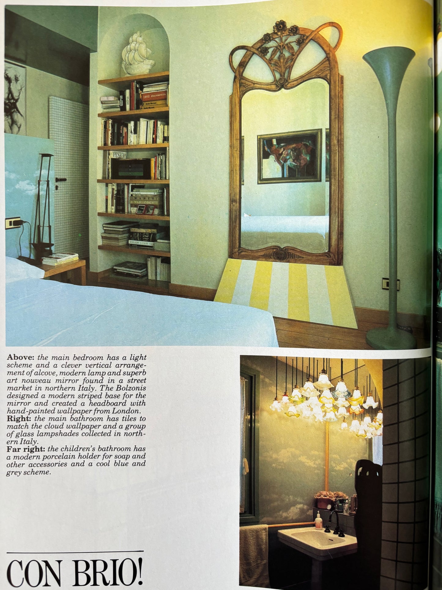 HOMES AND GARDENS Magazine November 1983 ITALY Ian Beck Glynn Boyd Harte