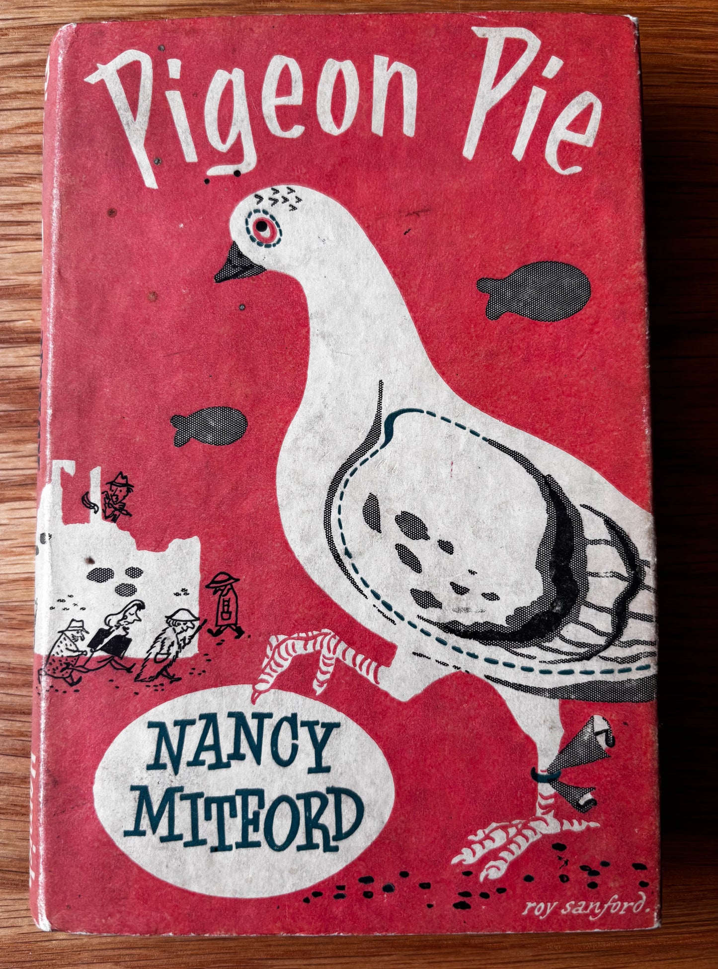 Nancy Mitford PIGEON PIE 1952 DJ 2nd Ed Roy Sanford Hamish Hamilton