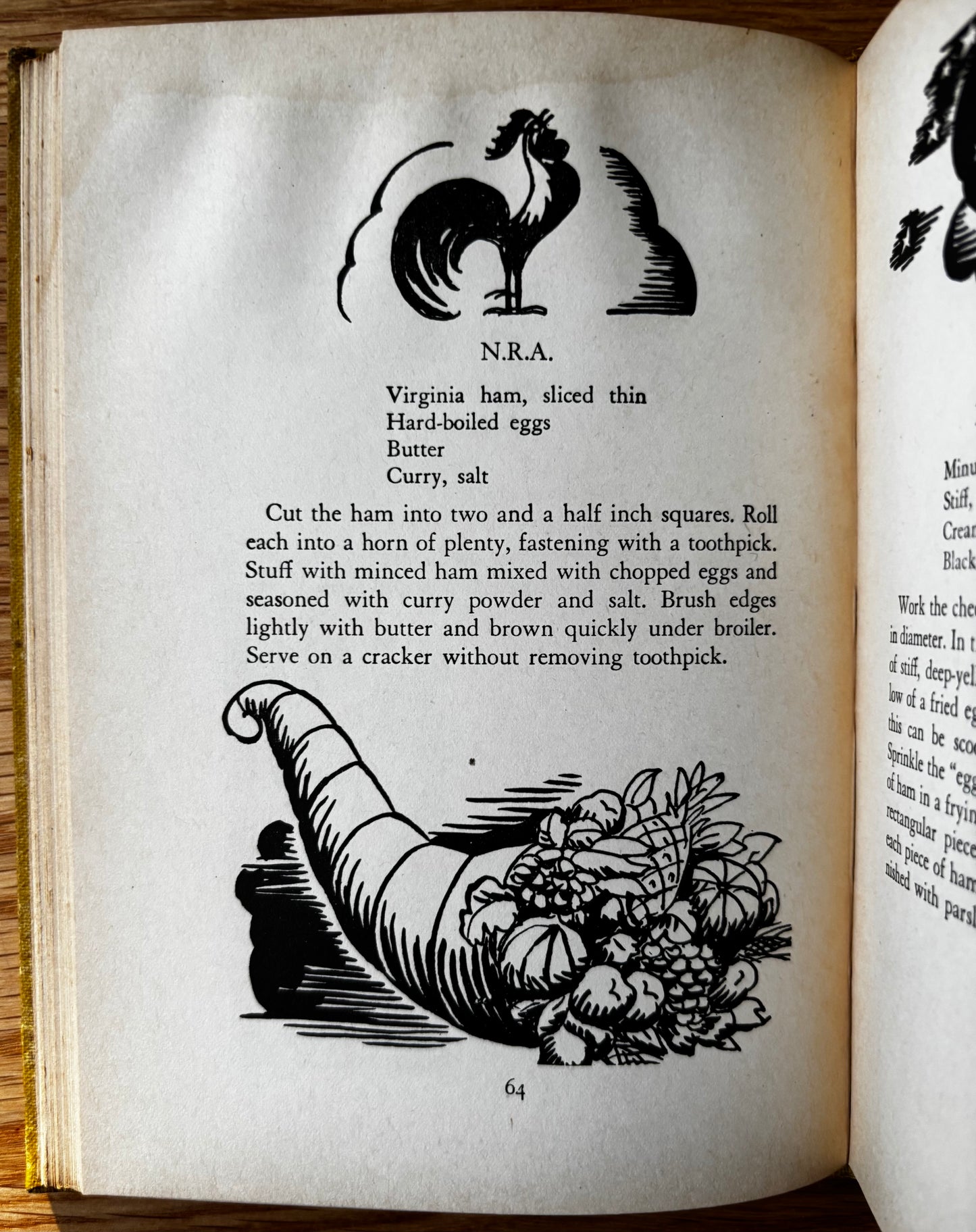1930’s THE CANAPÉ BOOK Rachel Bell Maiden RECIPES ILLUSTRATED Cocktail Cookery