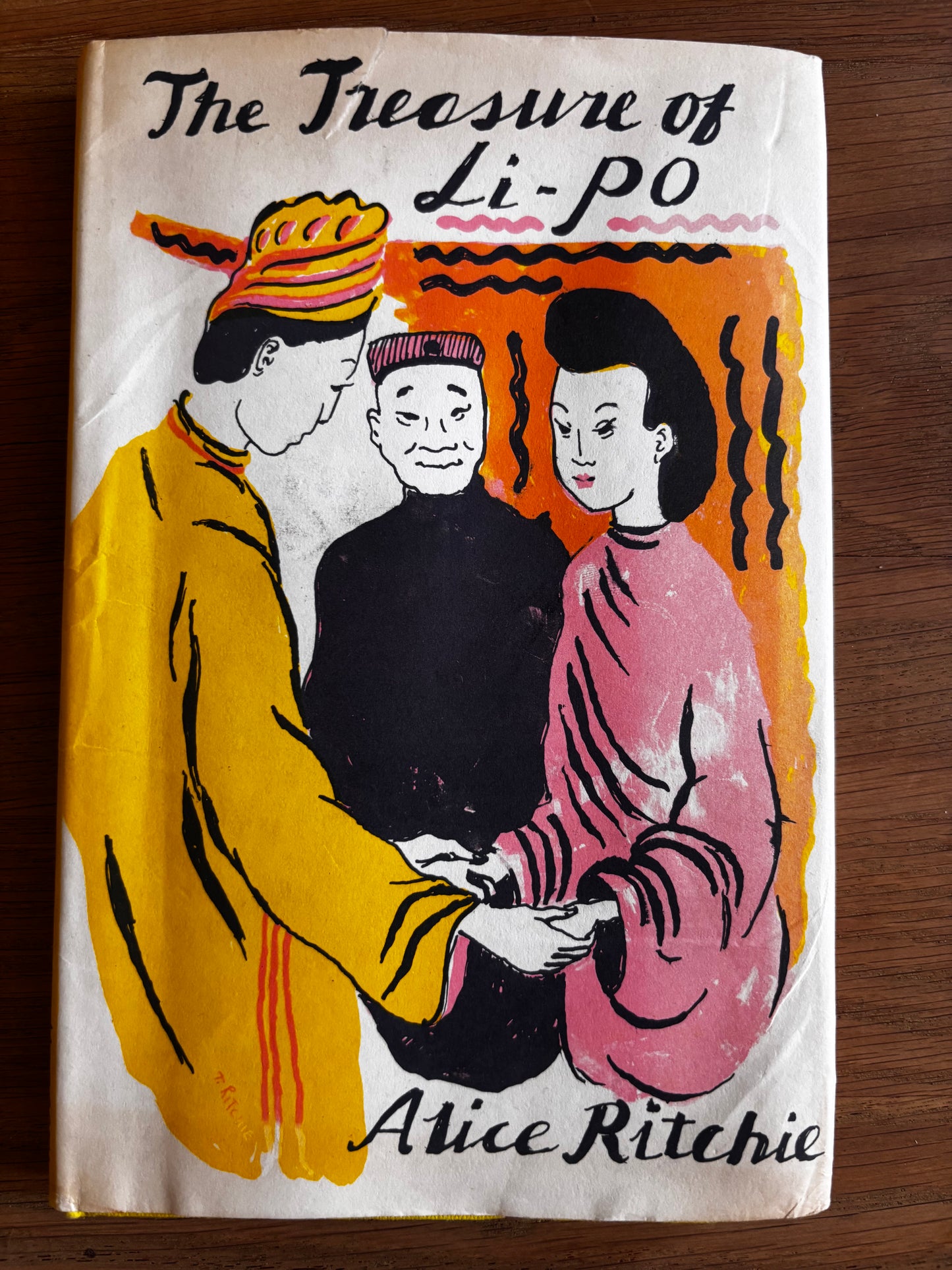 Trekkie Ritchie THE TREASURE OF LI-PO Alice Ritchie 1968 Reprint New Edition ILLUSTRATED Hogarth