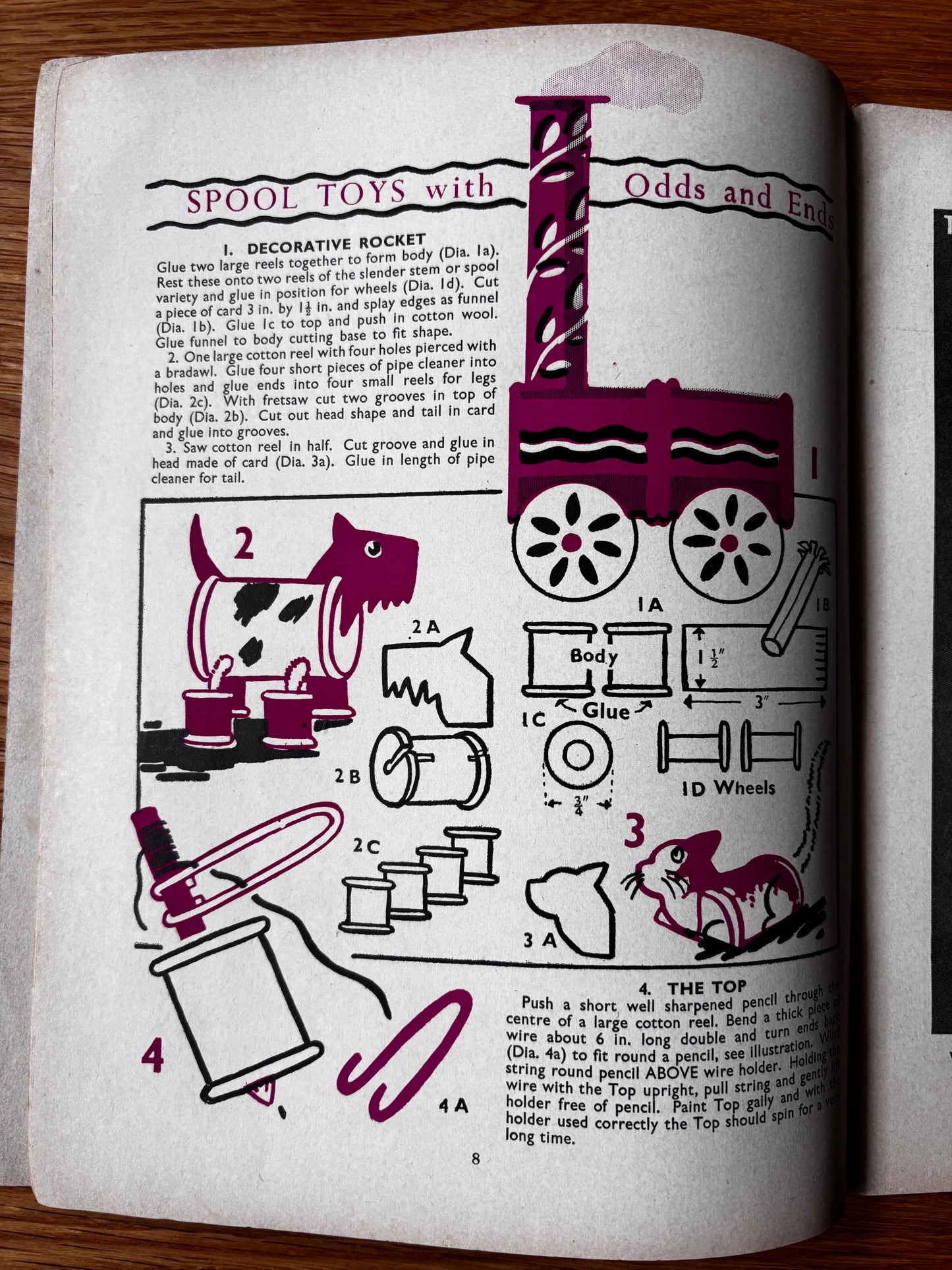 Vintage ART AND CRAFT EDUCATION CHRISTMAS MAGAZINE January 1954 School Crafts CHILD