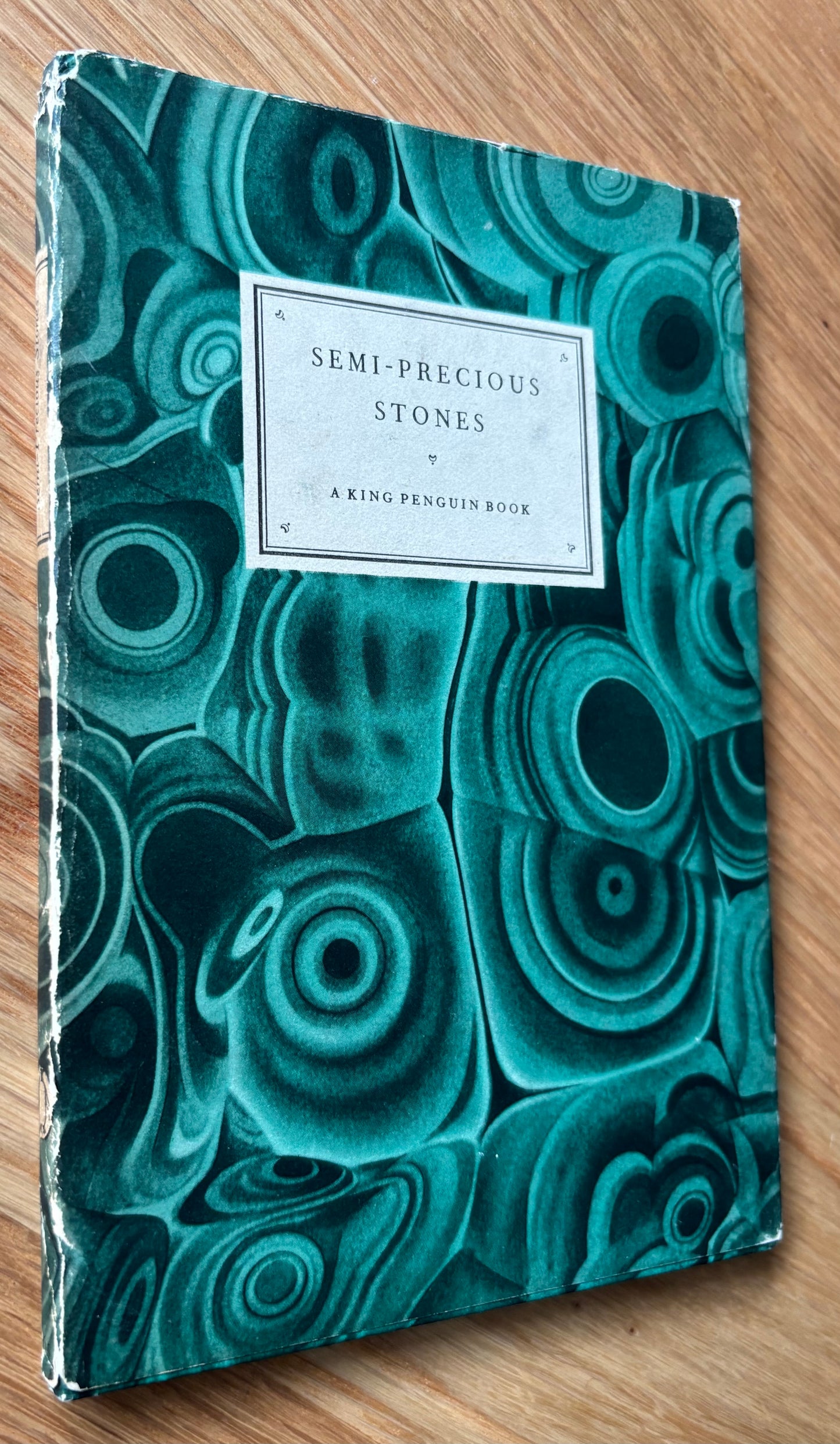 Arthur Smith SEMI PRECIOUS STONES King Penguin Book DJ 1952 ART DESIGN N Wooster