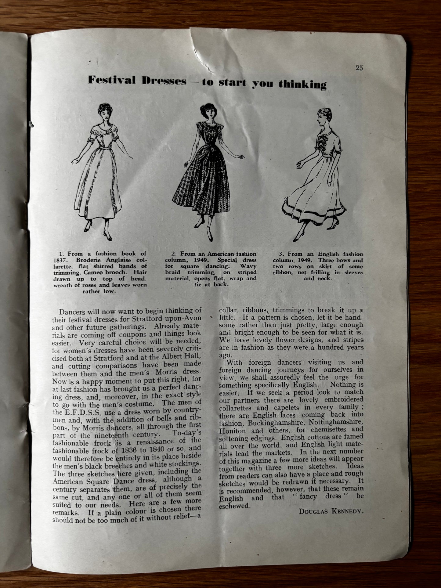 ENGLISH FOLK DANCE & SONG March 1949 Dancing Society MAGAZINE Hobby Horse