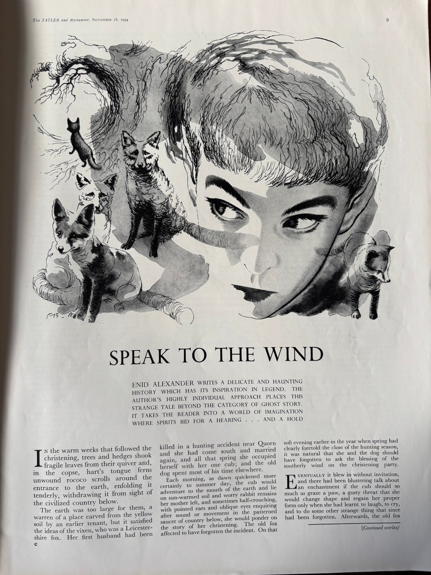 THE TATLER CHRISTMAS NUMBER November 16 1954 MAGAZINE Fred Banbury