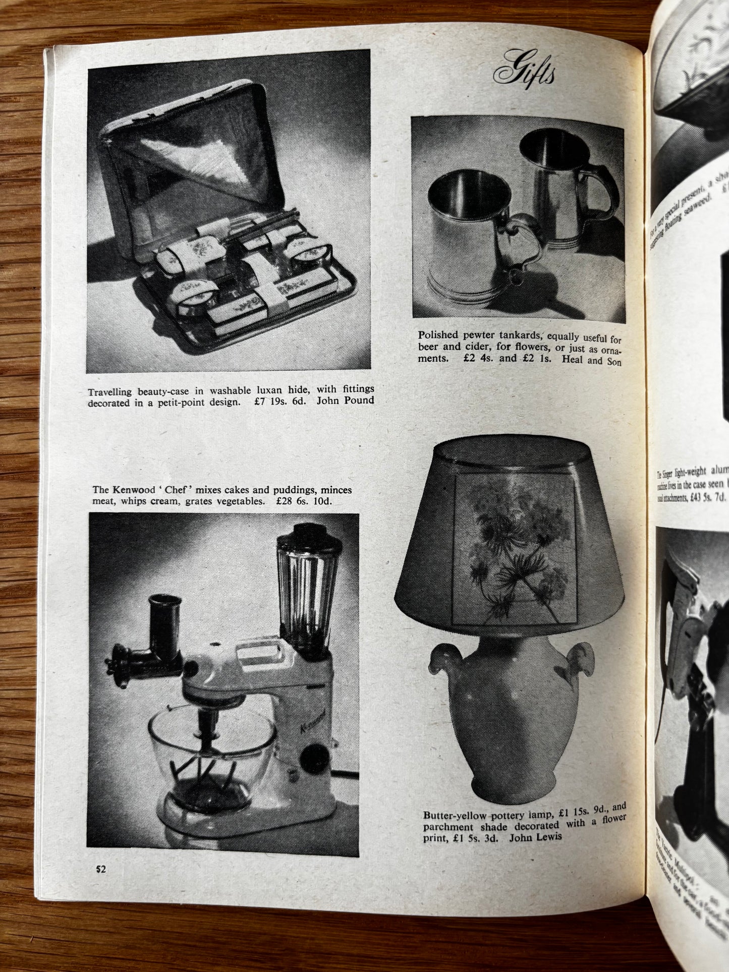 Vintage 1950’s BRIDE'S BOOK WEDDING Housewife Magazine BOOKLET Adverts