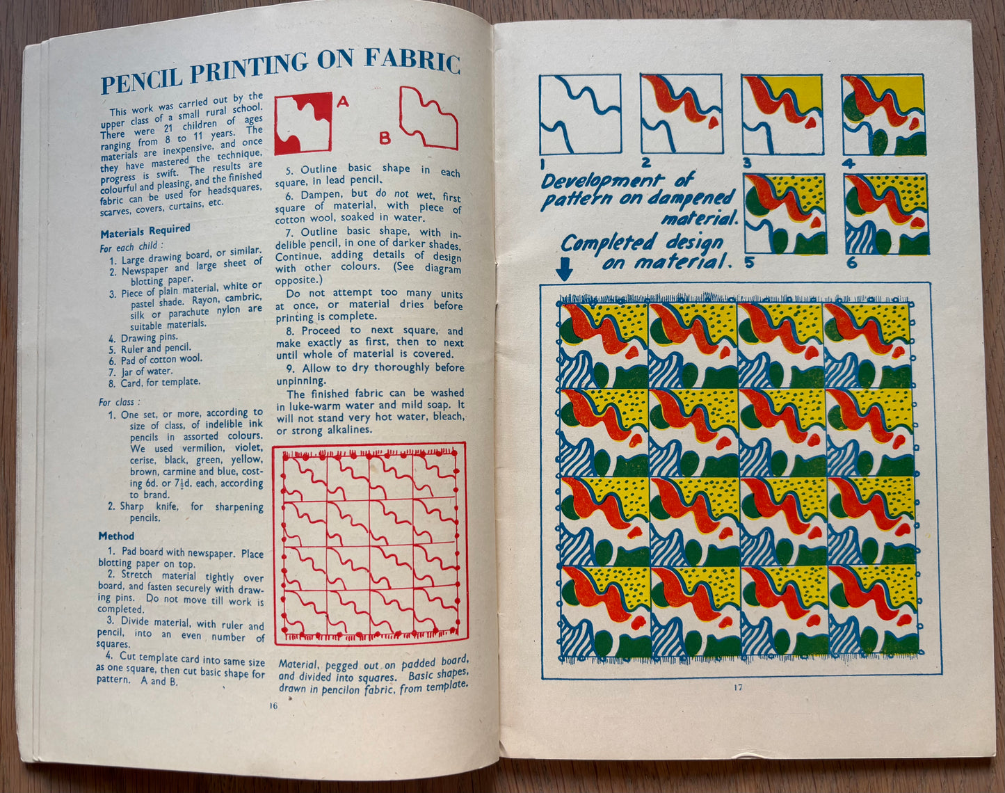 1951 ART AND CRAFT FESTIVAL OF BRITAIN Roundabout MAGAZINE CHILD EDUCATION July
