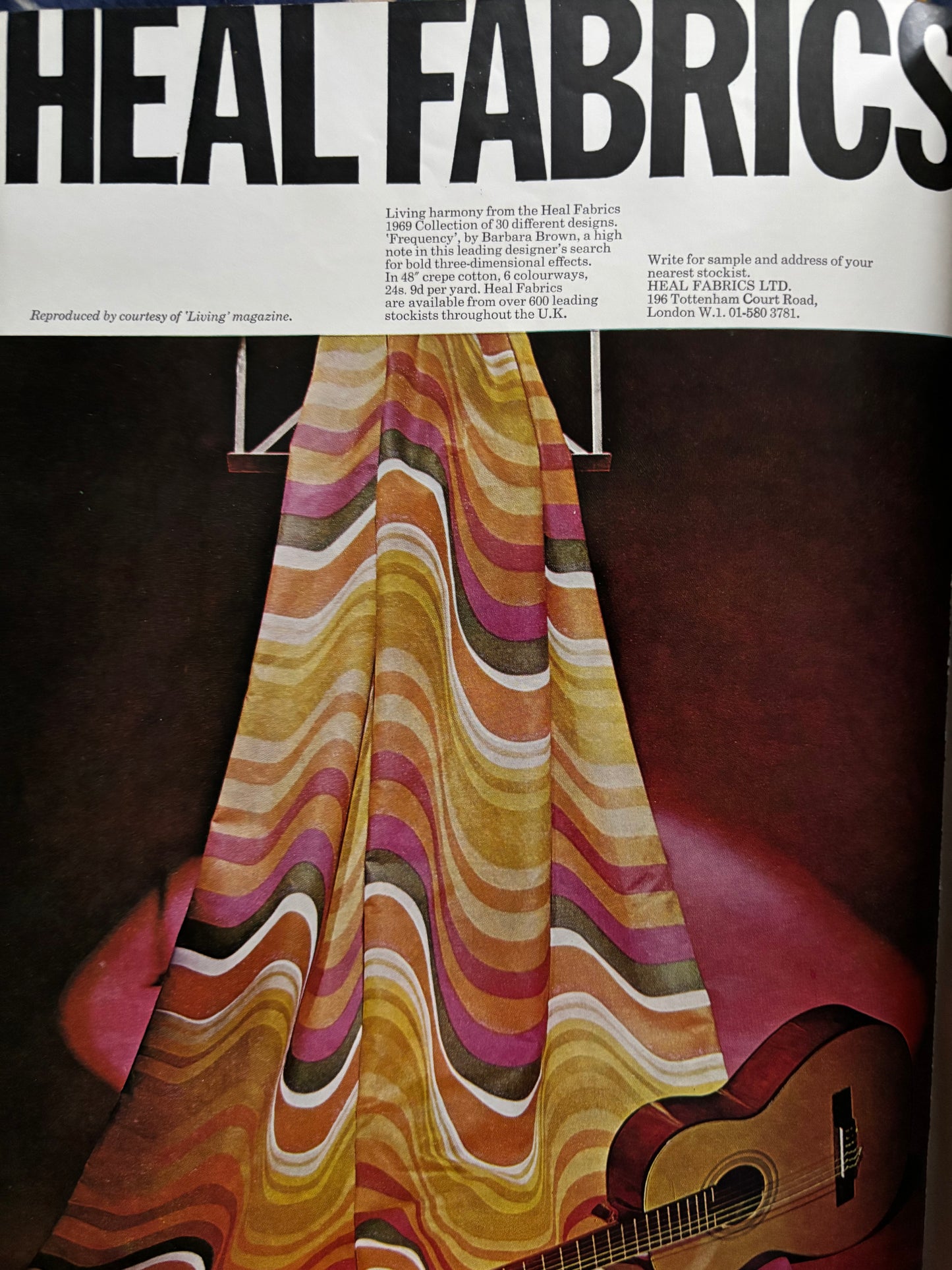 HOMES AND GARDENS Magazine November 1969 Illustrated ADVERTS Michael Johnson RECIPES
