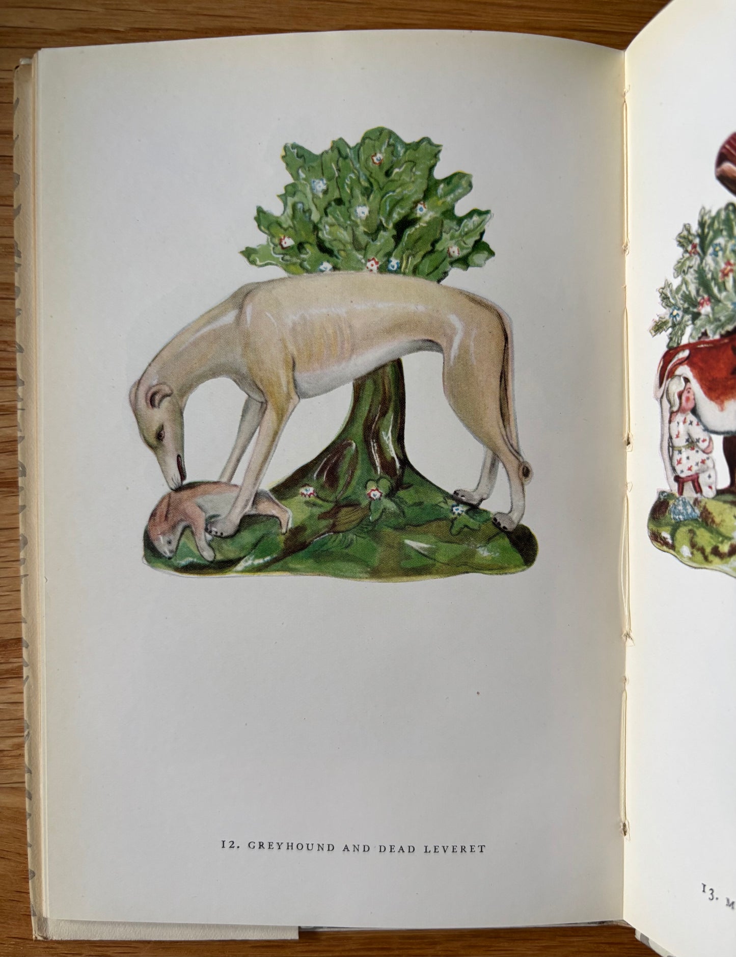 Peggy Jeremy ANIMALS IN STAFFORDSHIRE POTTERY King Penguin Book DJ 1953 Bernard Rackham