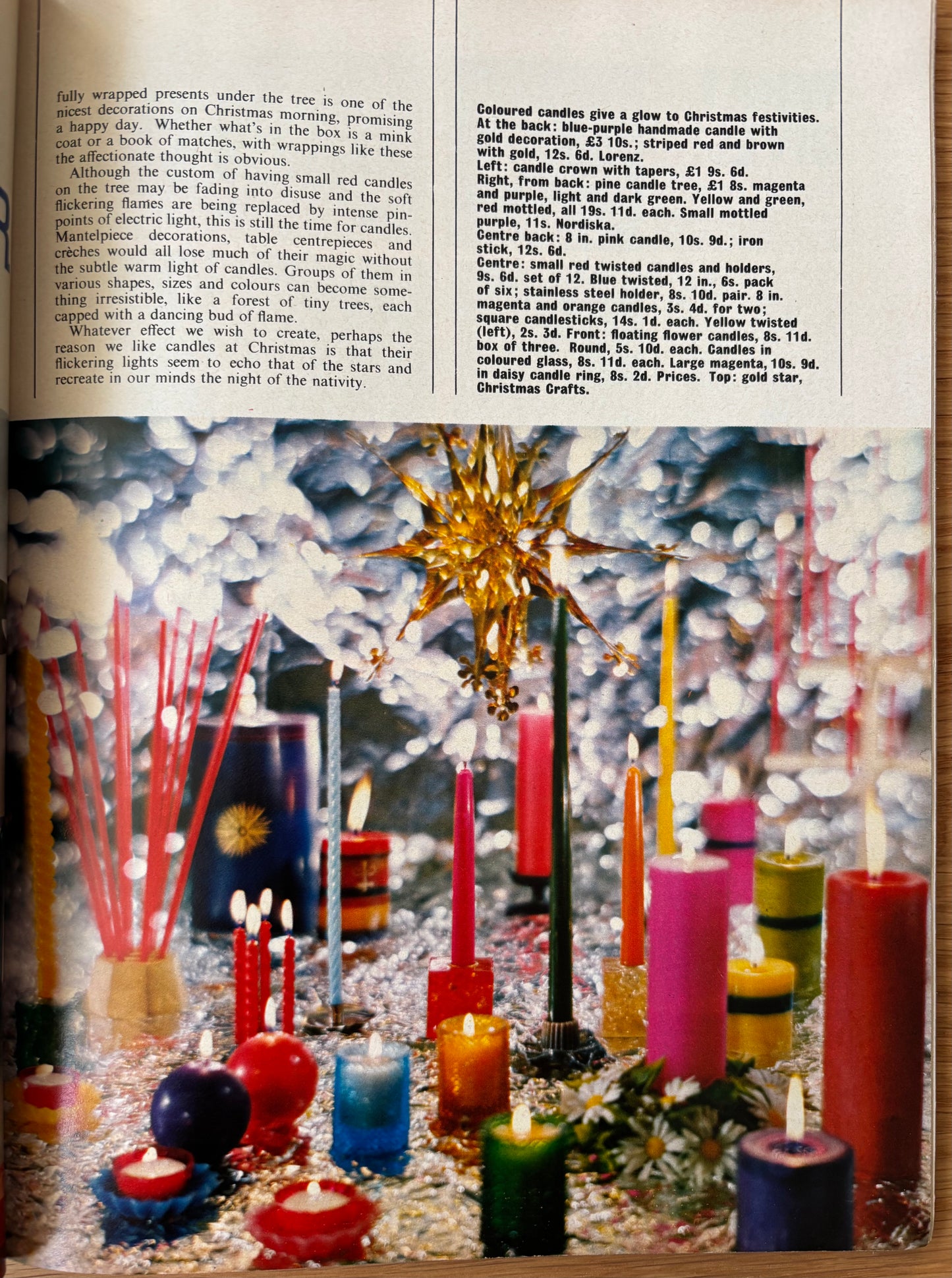 HOMES AND GARDENS Magazine December 1969 Illustrated ADVERTS Christmas