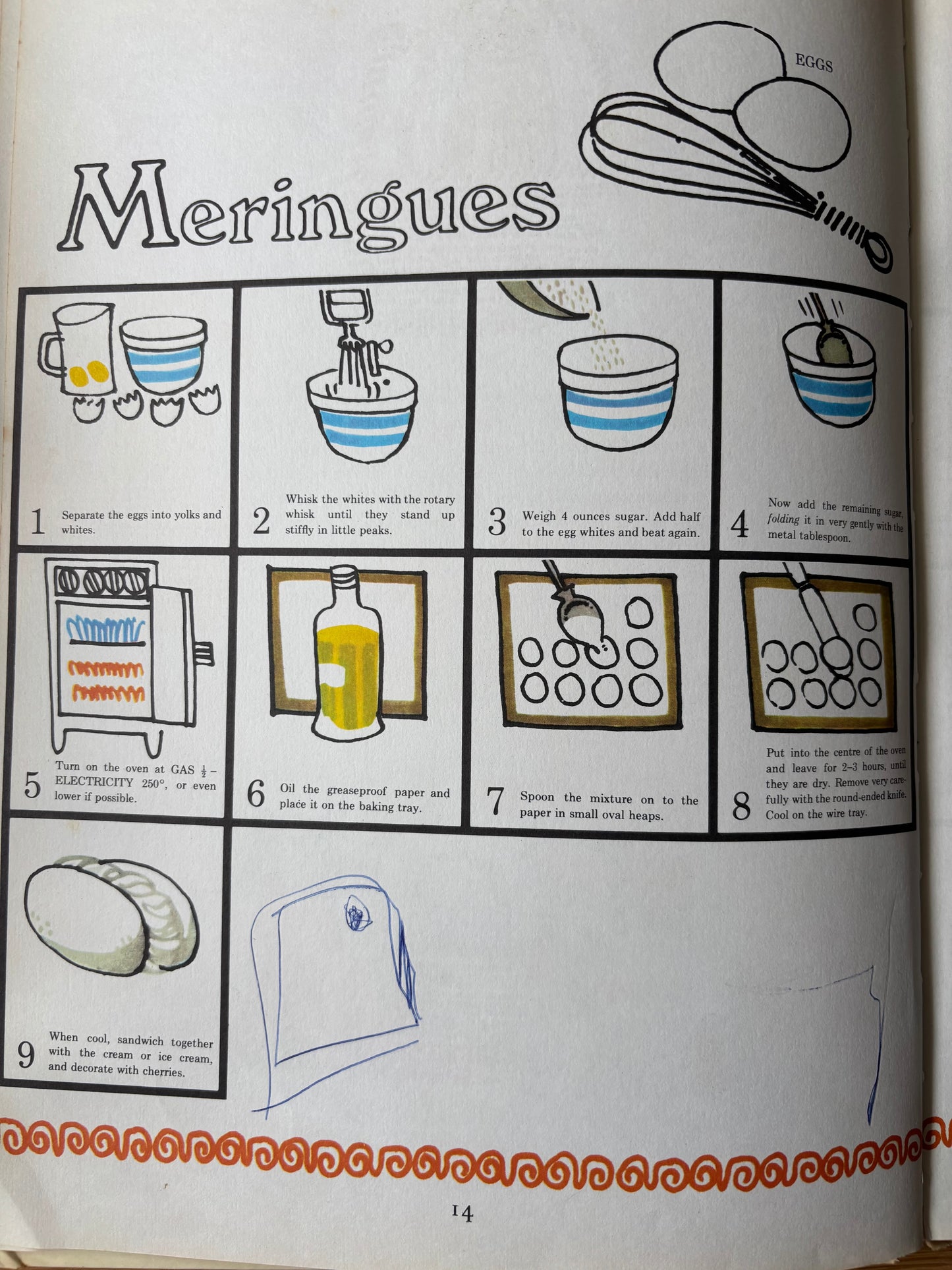 Ursula Sedgwick MY LEARN TO COOK Book Hamyln 8th Imp 1973 Martin Mayhew