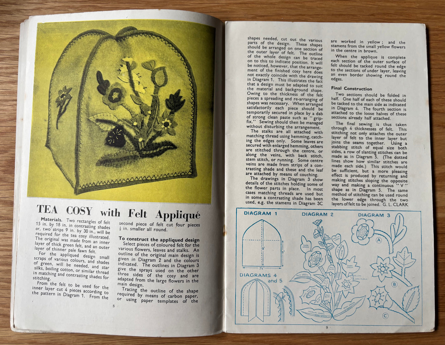1949 ART AND CRAFT MAGAZINE No 5 CHILD EDUCATION Activities Cut Paper