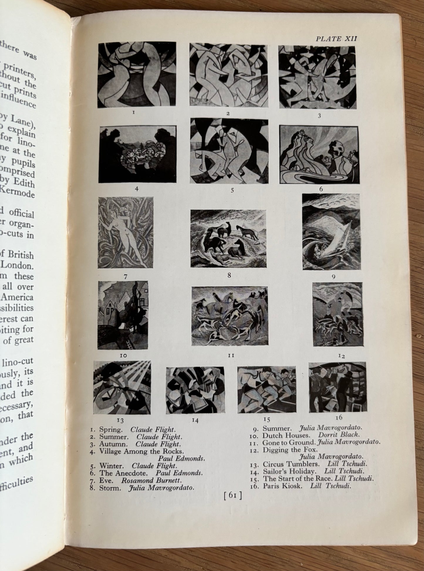 Claude Flight LINO CUTTING AND PRINTING Batsford 1934 CUTS Eileen Mayo Scarce Ed
