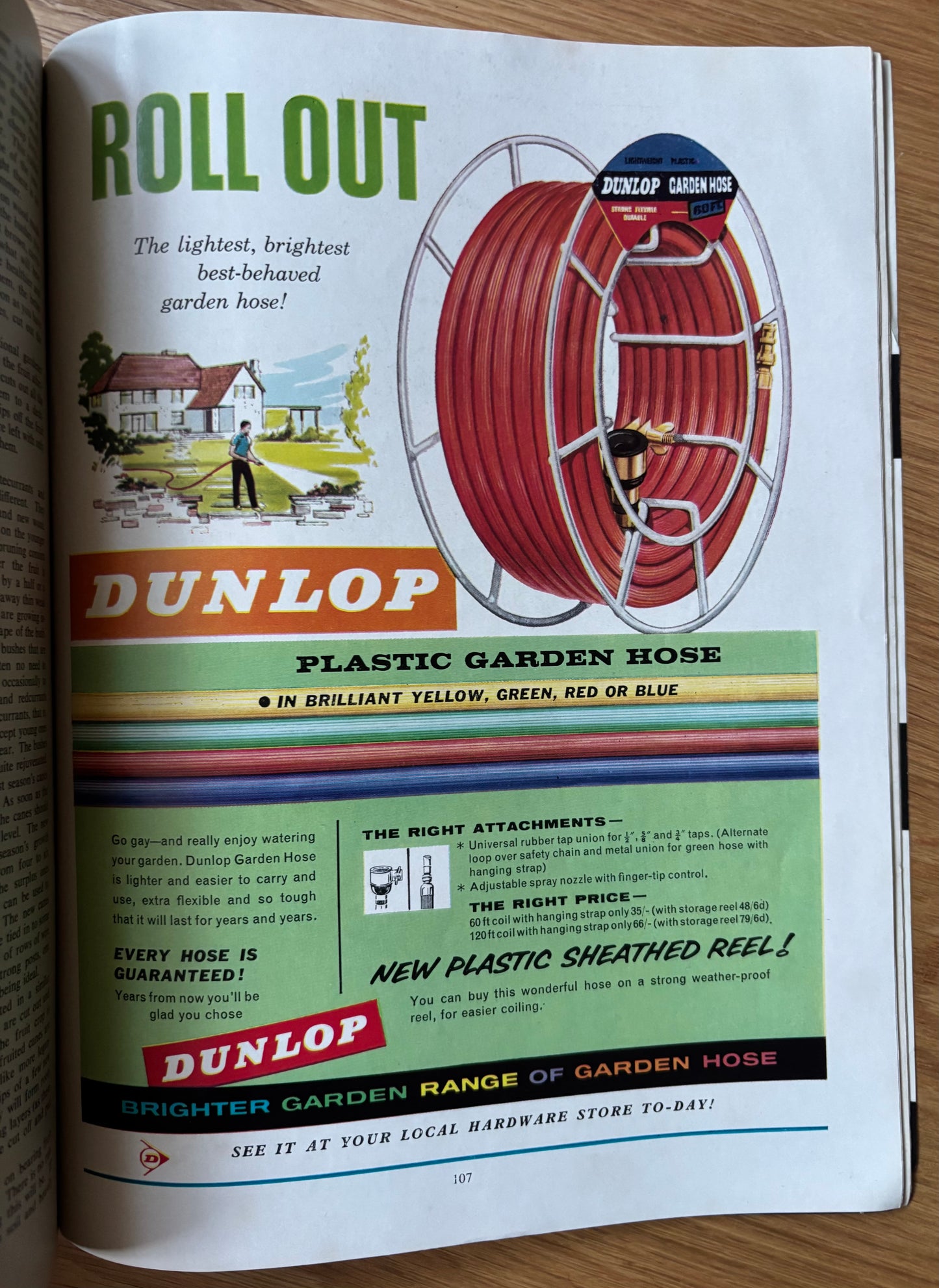 Stanley Roy Badmin HOMES AND GARDENS Magazine JULY 1962 Vintage Art S R