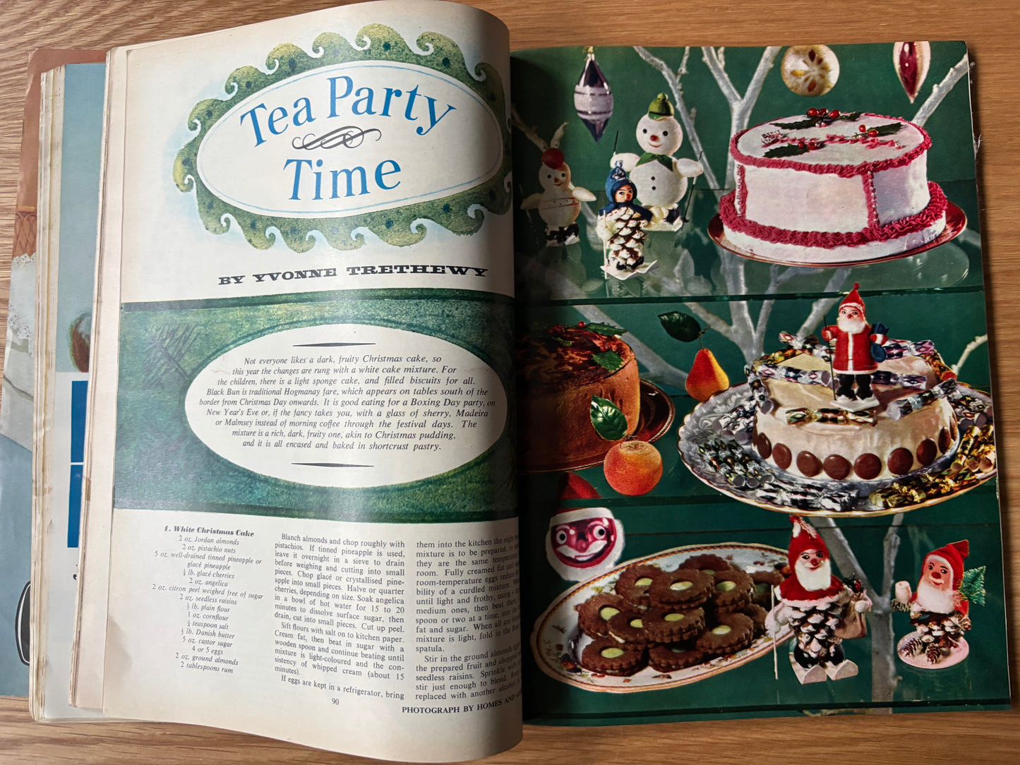Audrey Stephenson HOMES AND GARDENS CHRISTMAS Magazine December 1960 ILLUSTRATED