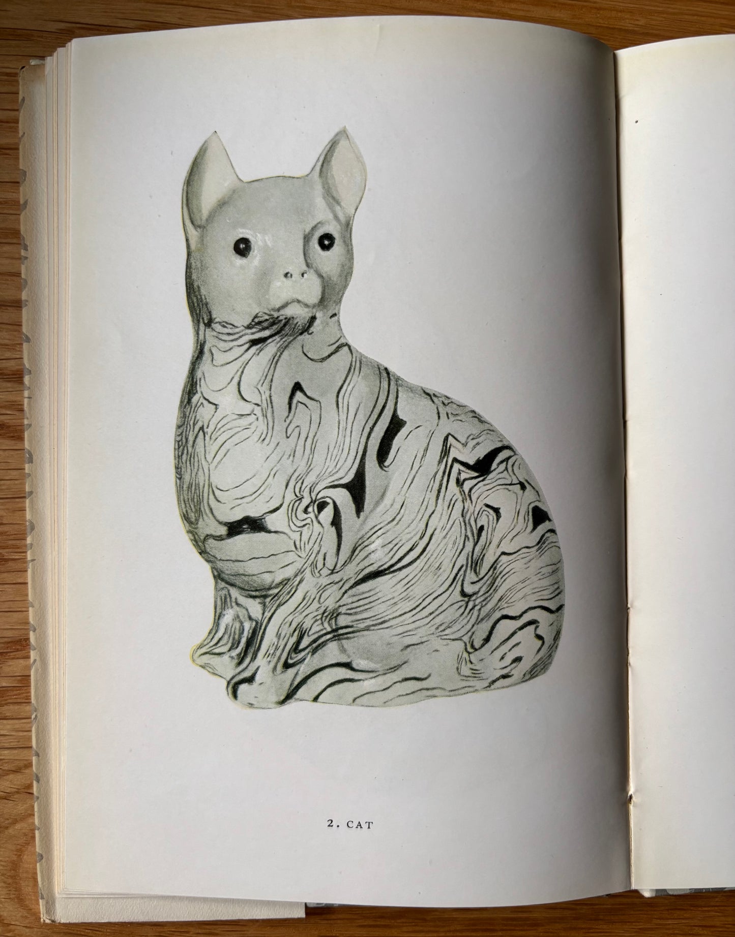 Peggy Jeremy ANIMALS IN STAFFORDSHIRE POTTERY King Penguin Book DJ 1953 Bernard Rackham