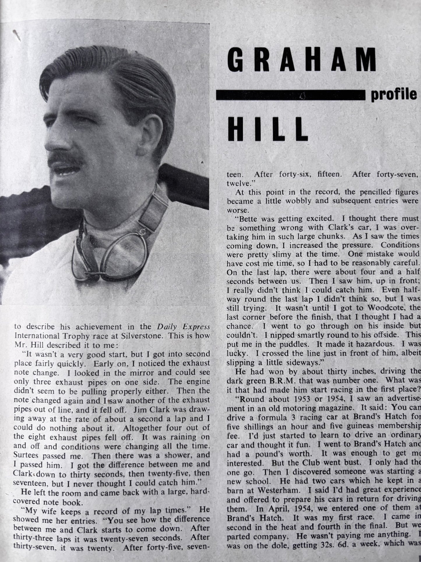 1960's Bill Burnard ELIZABETHAN MAGAZINE July 1962 Adam Rowntree Chichester