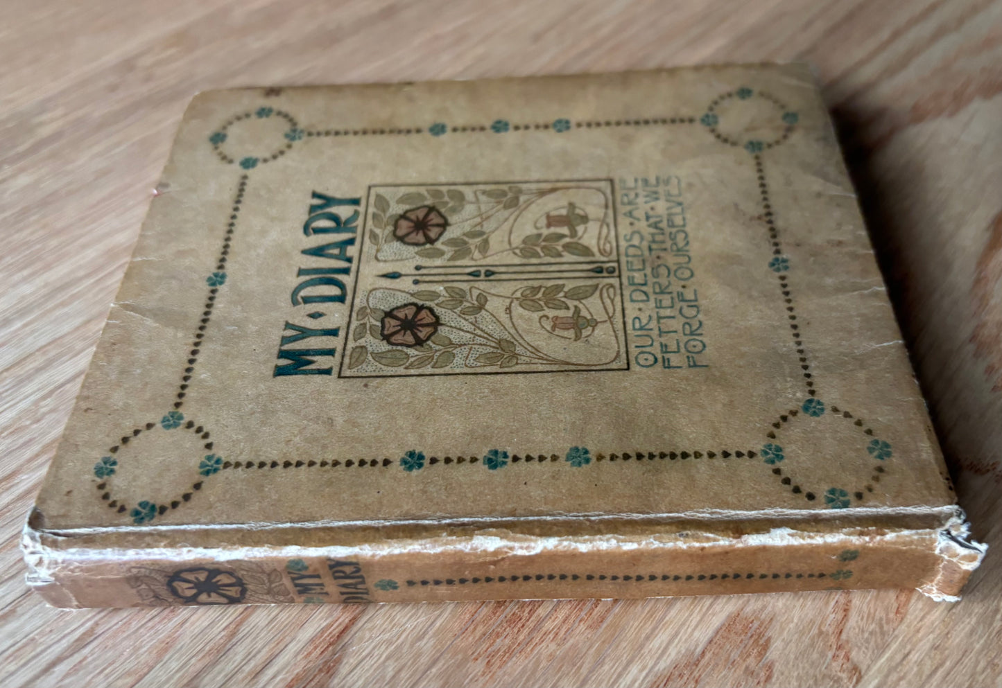 1910's ARTS & CRAFTS LIBERTY DIARY Jessie M King Style Binding OF LONDON