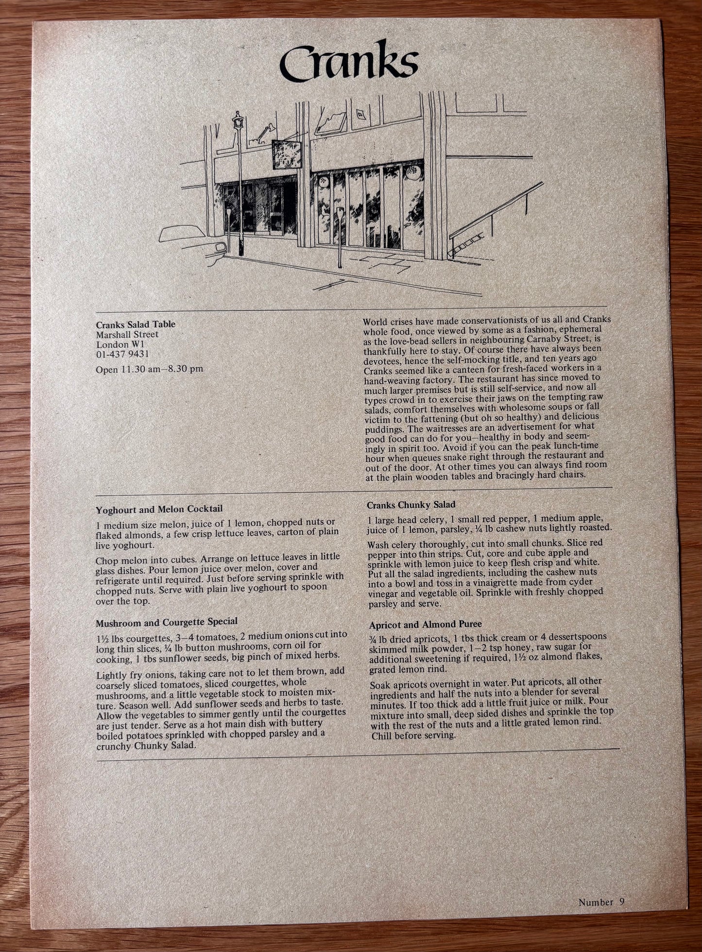 LONDON A LA CARTE Habitat 30 Facsimile Menus DAVID HOCKNEY Conran Design Ray Ogden
