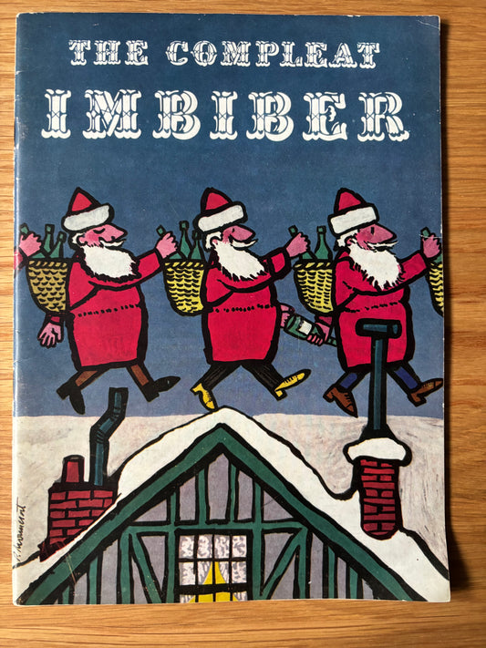 Pierre Monnerat GILBEY’S GIN Susan Einzig THE COMPLEAT IMBIBER CHRISTMAS 1955 Ardizzone