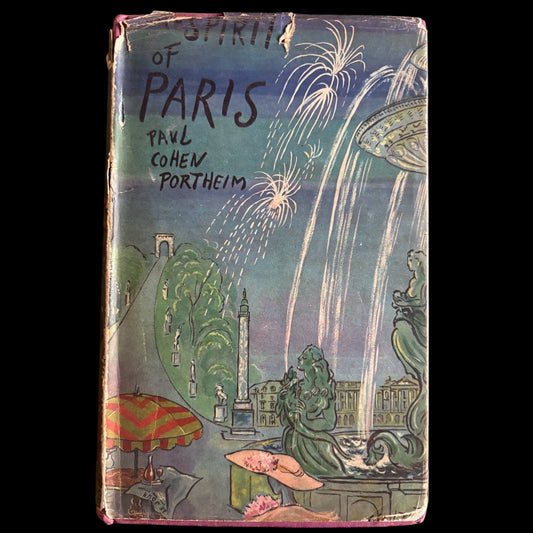Cecil Beaton THE SPIRIT OF PARIS 1937 1st Ed DJ P Cohen Portheim  B T BATSFORD
