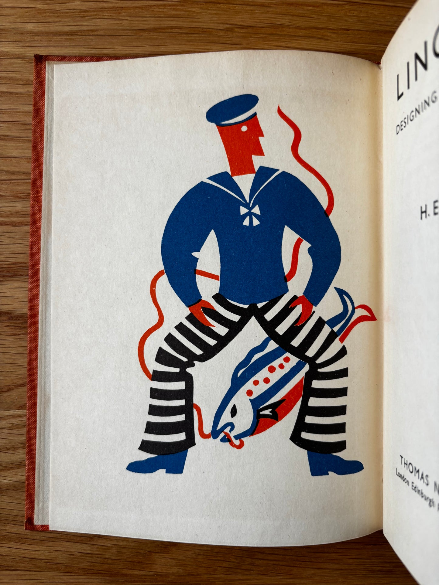 H E V Gillham LINOCUTS 1947 Printing Printmaking CRAFT BOOK Art & Design