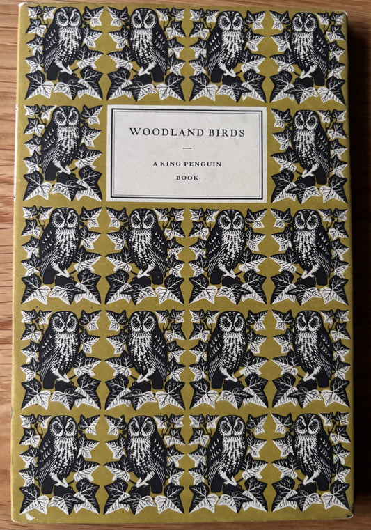 Peter Shepheard WOODLAND BIRDS King Penguin Book DJ 1955 Phyllis Barclay Smith