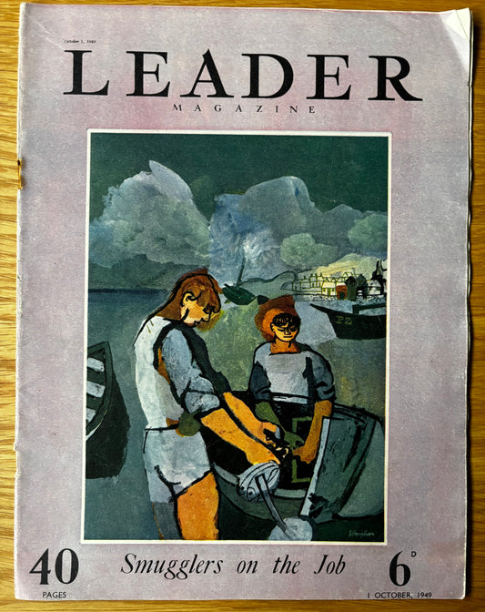 Keith Vaughan LEADER MAGAZINE October 1, 1949 Illustration