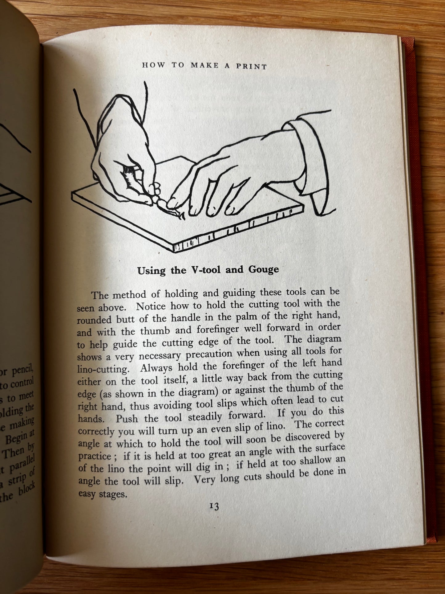 H E V Gillham LINOCUTS 1947 Printing Printmaking CRAFT BOOK Art & Design