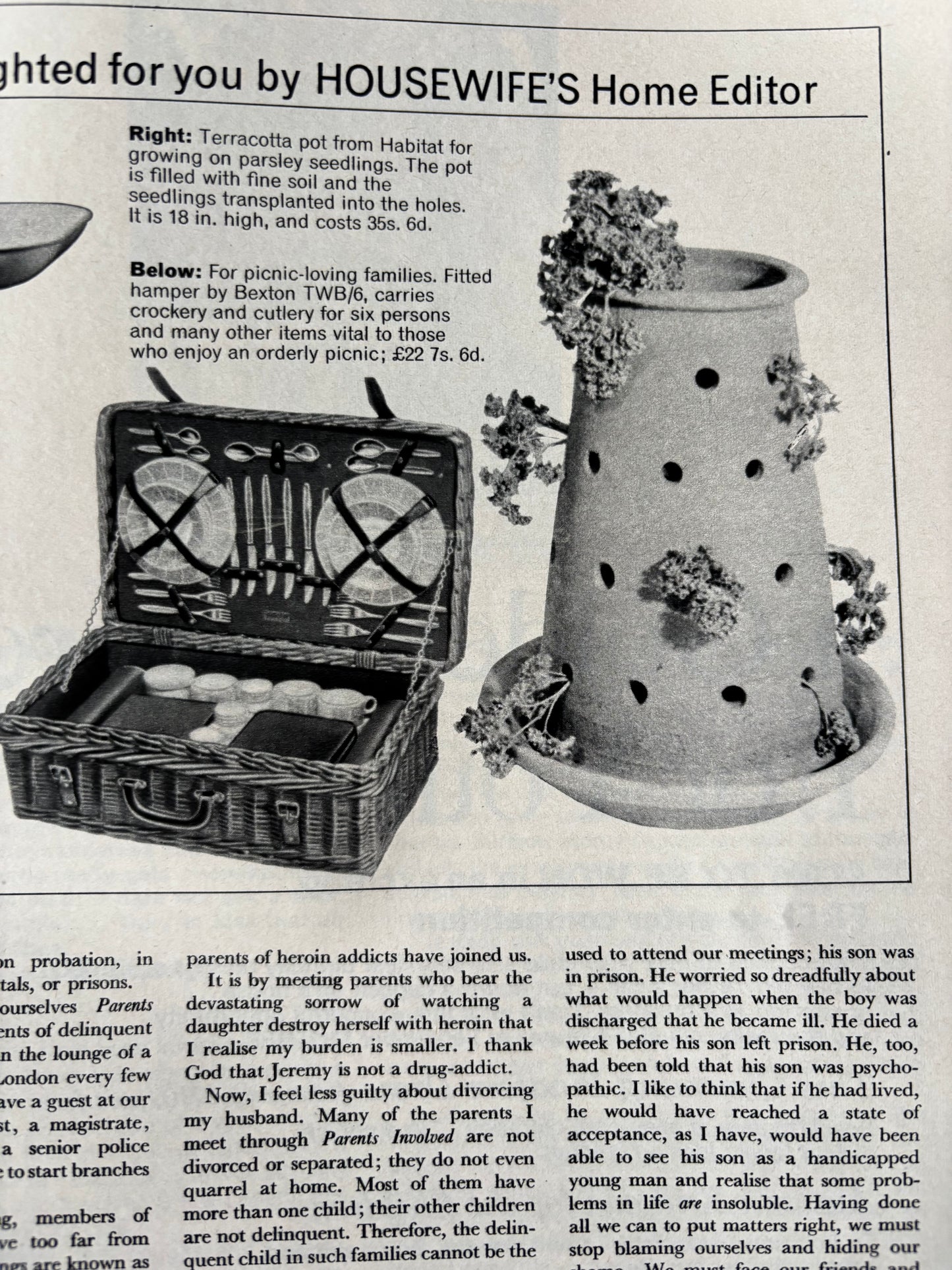 HOUSEWIFE Magazine SEPTEMBER 1967 Illustrated Mary Berry FASHION Recipes Ads