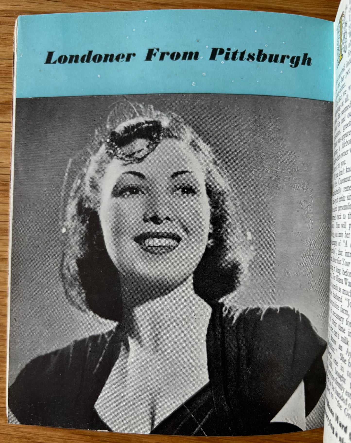 LONDON LEISURE Magazine Winter 1947 Listings Theatre Film