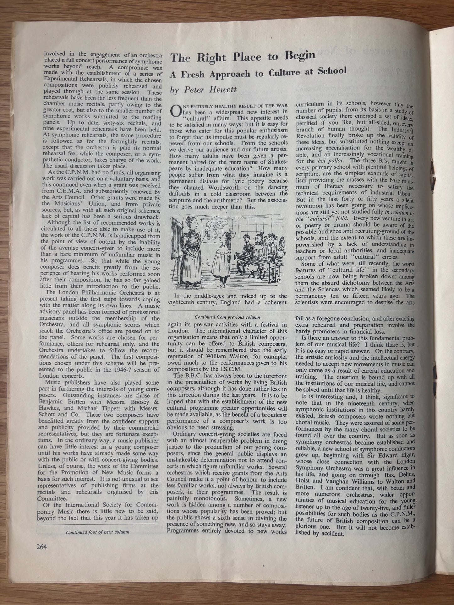Susan Einzig OUR TIME Magazine July 1946 BERNARD LEACH Pottery