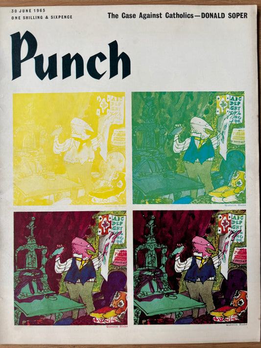 Blake Quentin PUNCH MAGAZINE June 30 1965 - transpontinebooks