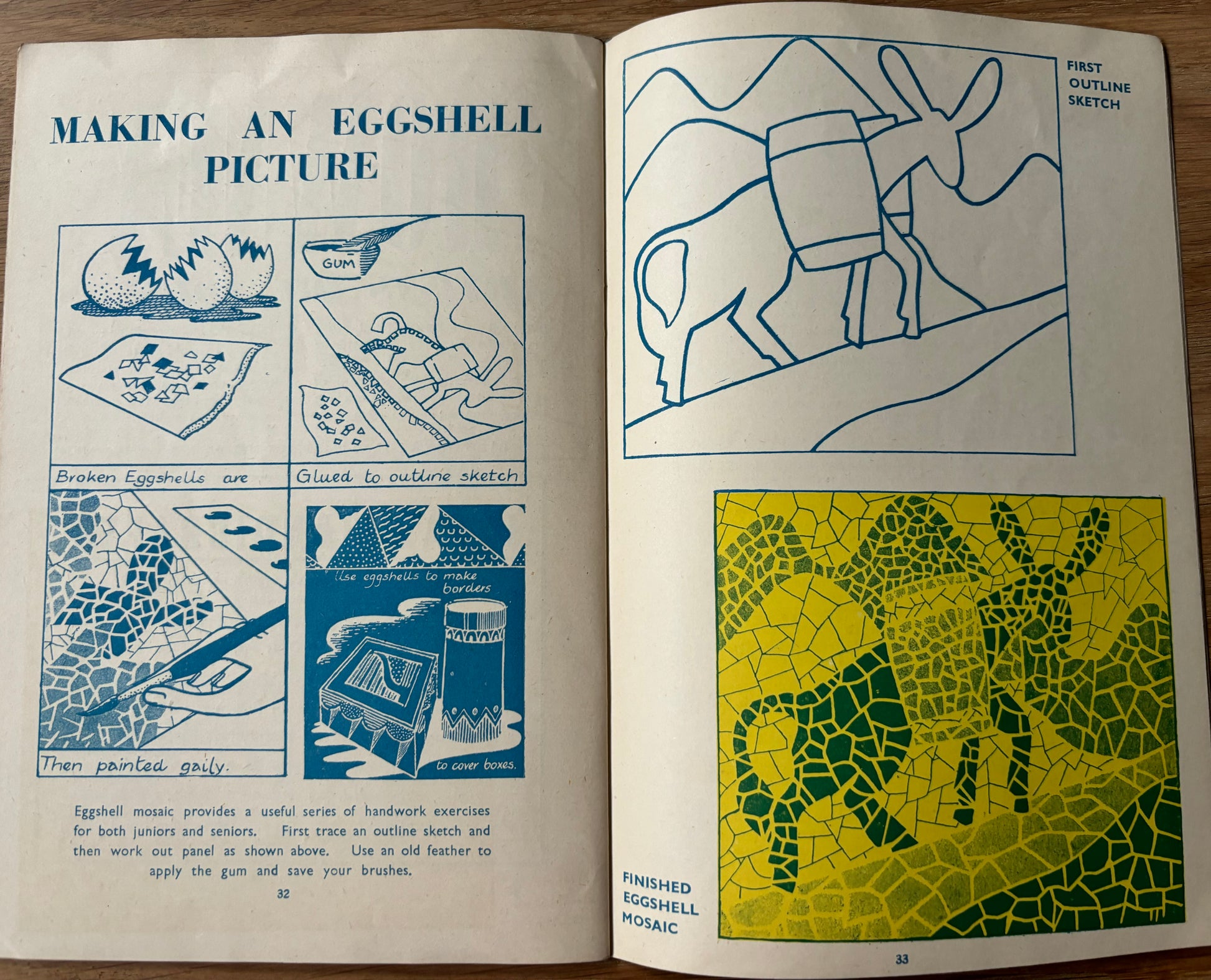 1951 ART AND CRAFT MAGAZINE Puppets CHILD EDUCATION March - transpontinebooks