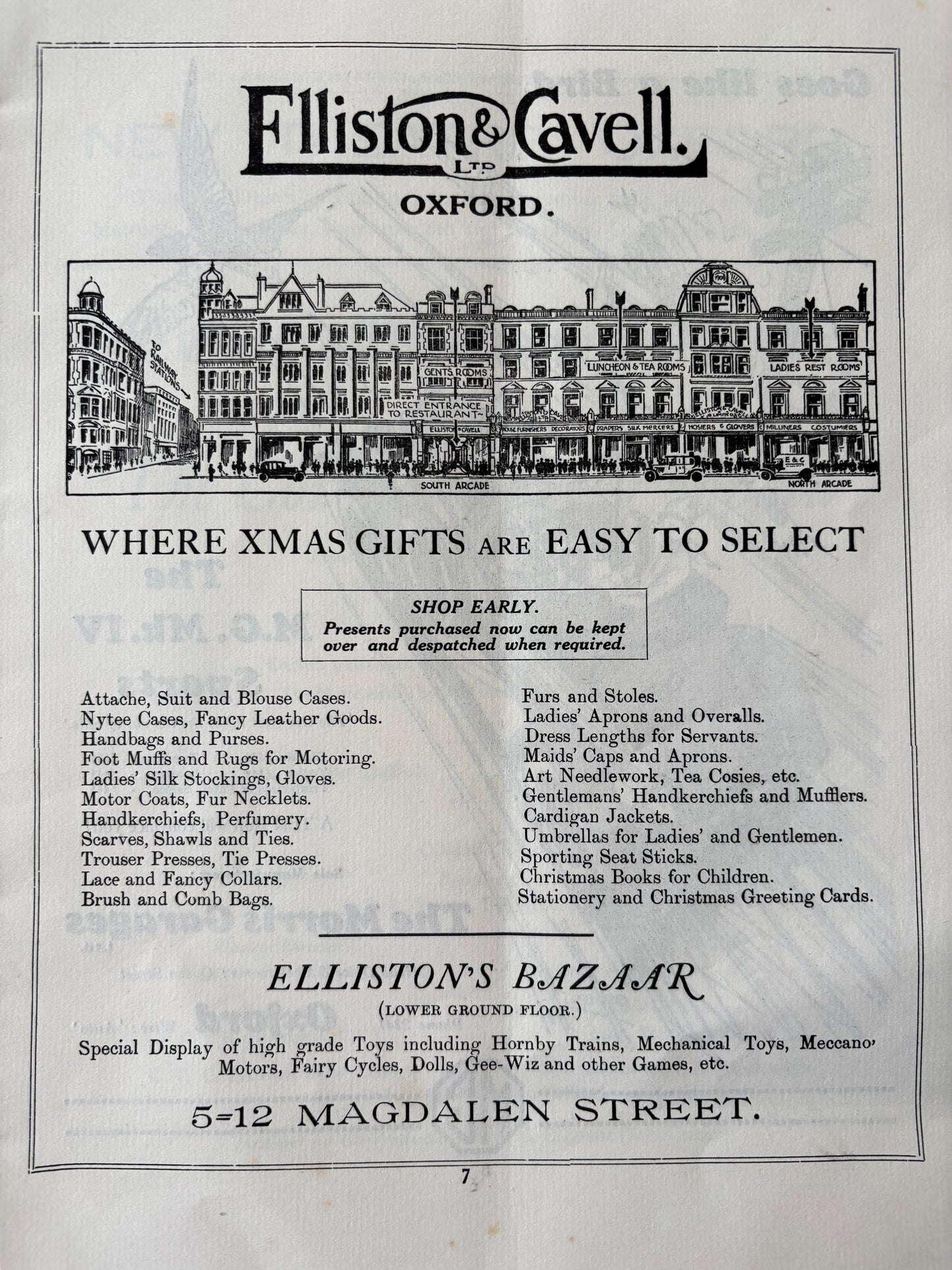 John Aldridge PROGRAMME 1927 OUOC Oxford University Great Bardfield CORONATION OF POPPAEA