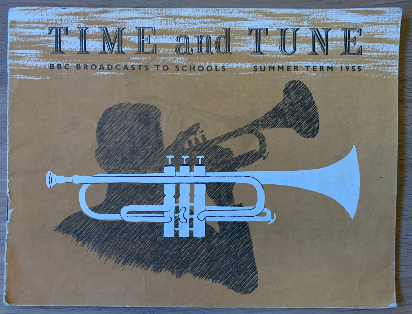 Stan Krol TIME AND TUNE Summer 1955 Illus Art BBC Music Book SCHOOLS SONGBOOK - transpontinebooks