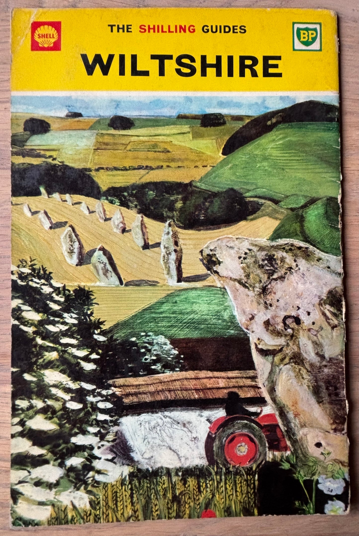 Keith Grant WILTSHIRE SHELL SHILLING GUIDE 1963 Illustrated Stonehenge