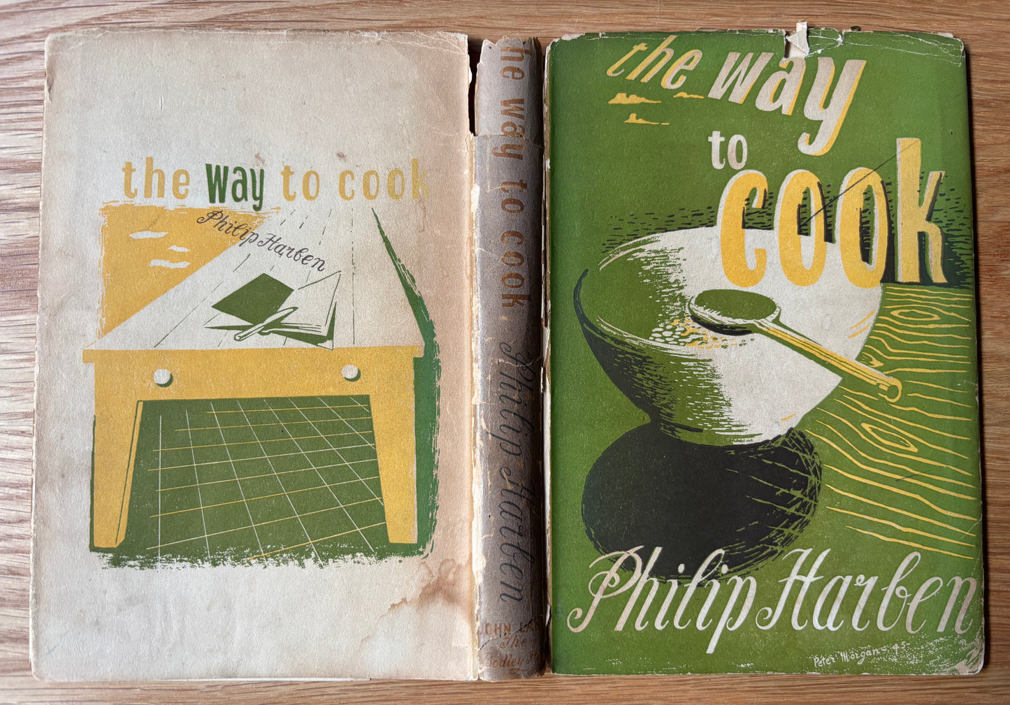Philip Harben THE WAY TO COOK DJ 1948 HB Cookbook Cookery Recipes JOHN LANE