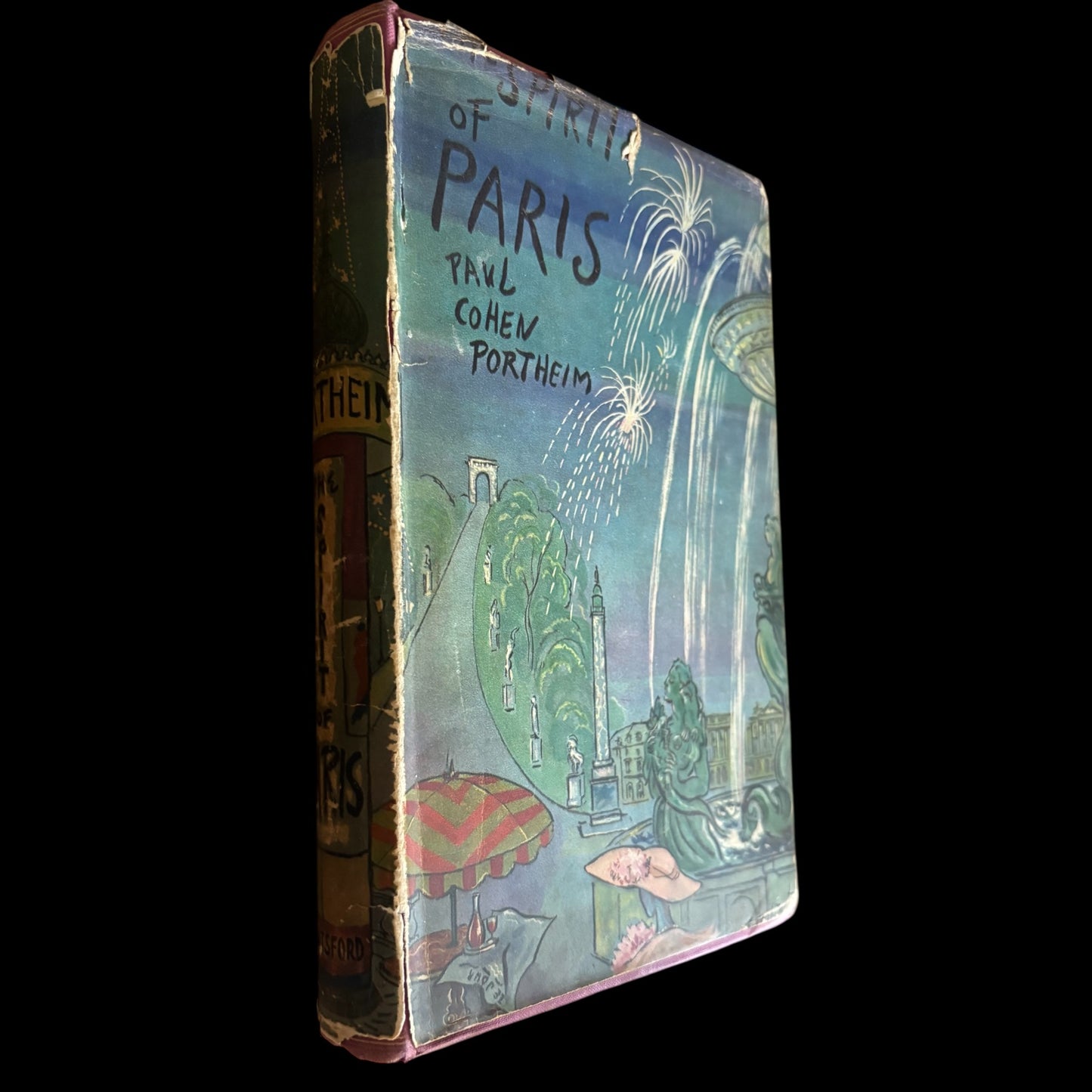 Cecil Beaton THE SPIRIT OF PARIS 1937 1st Ed DJ P Cohen Portheim  B T BATSFORD