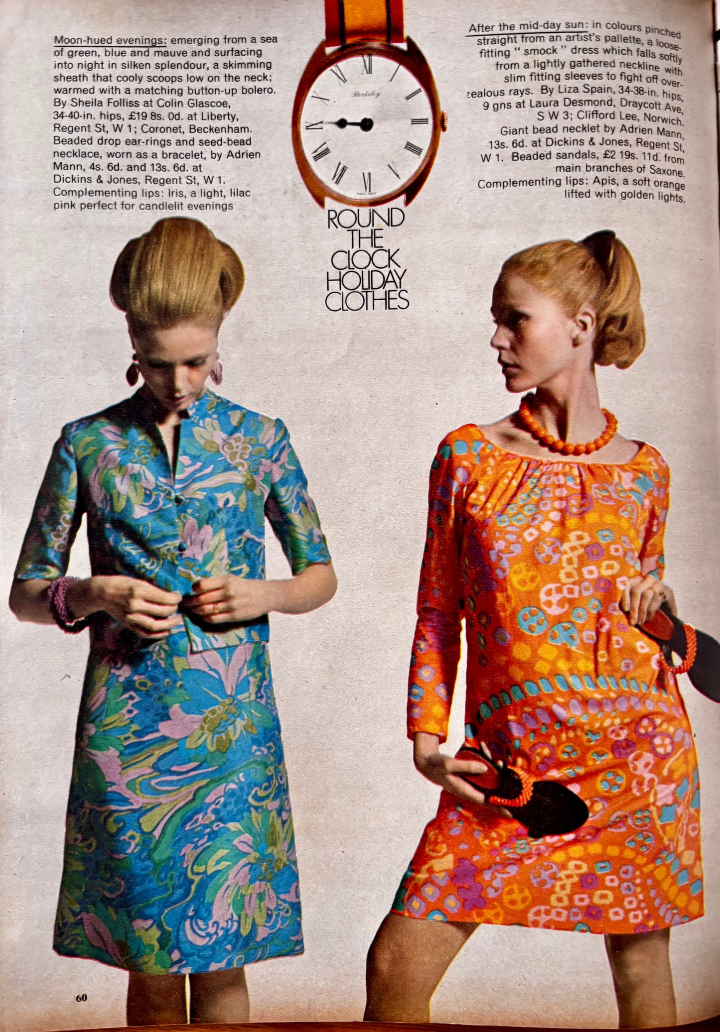 GOOD HOUSEKEEPING Magazine MAY 1967 FASHION Kingston Hill Recipes Ads