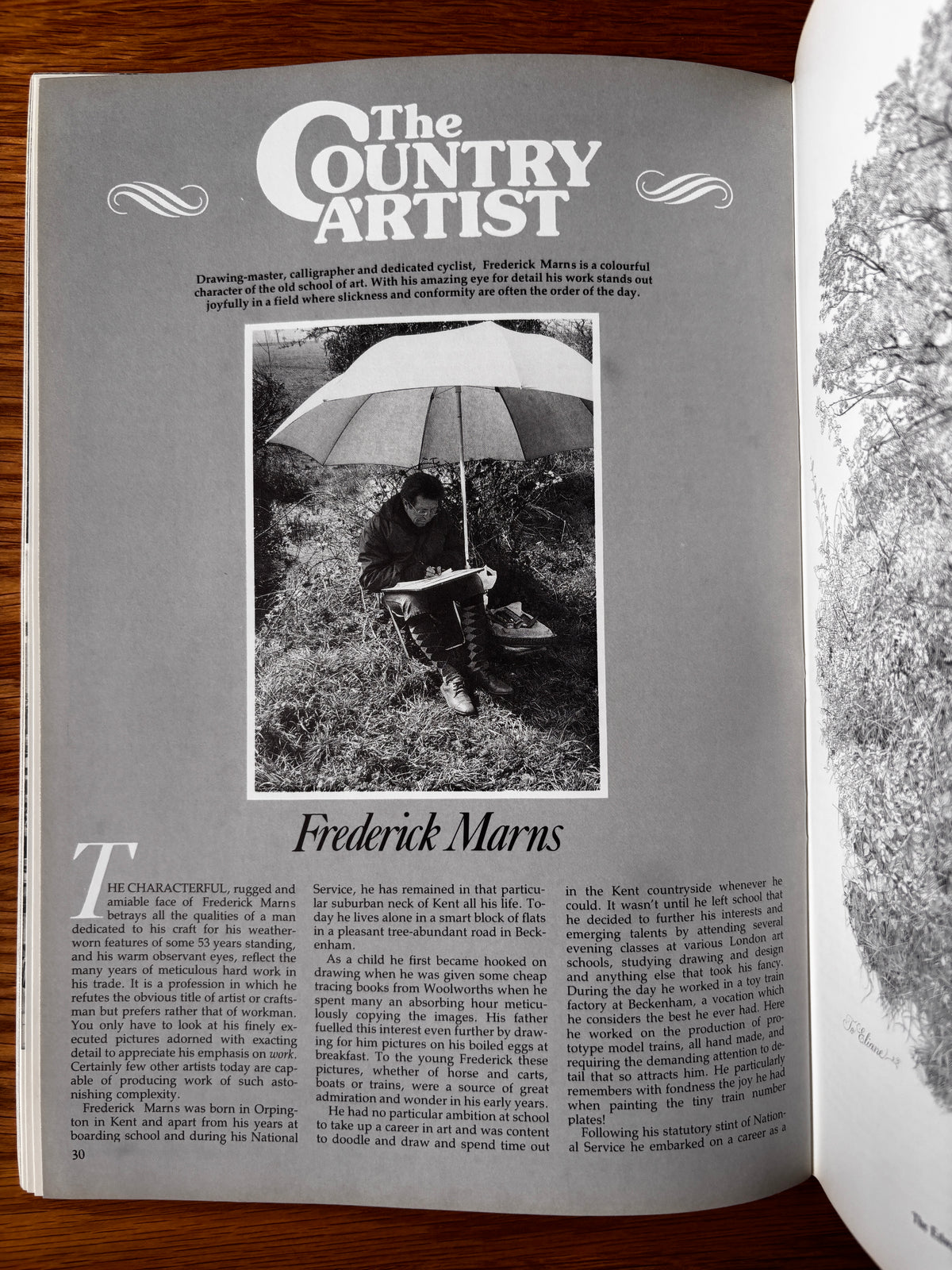 THE COUNTRY BAZAAR Magazine Autumn 1987 Blackbirds Ditchling CRAFTS ARTIST