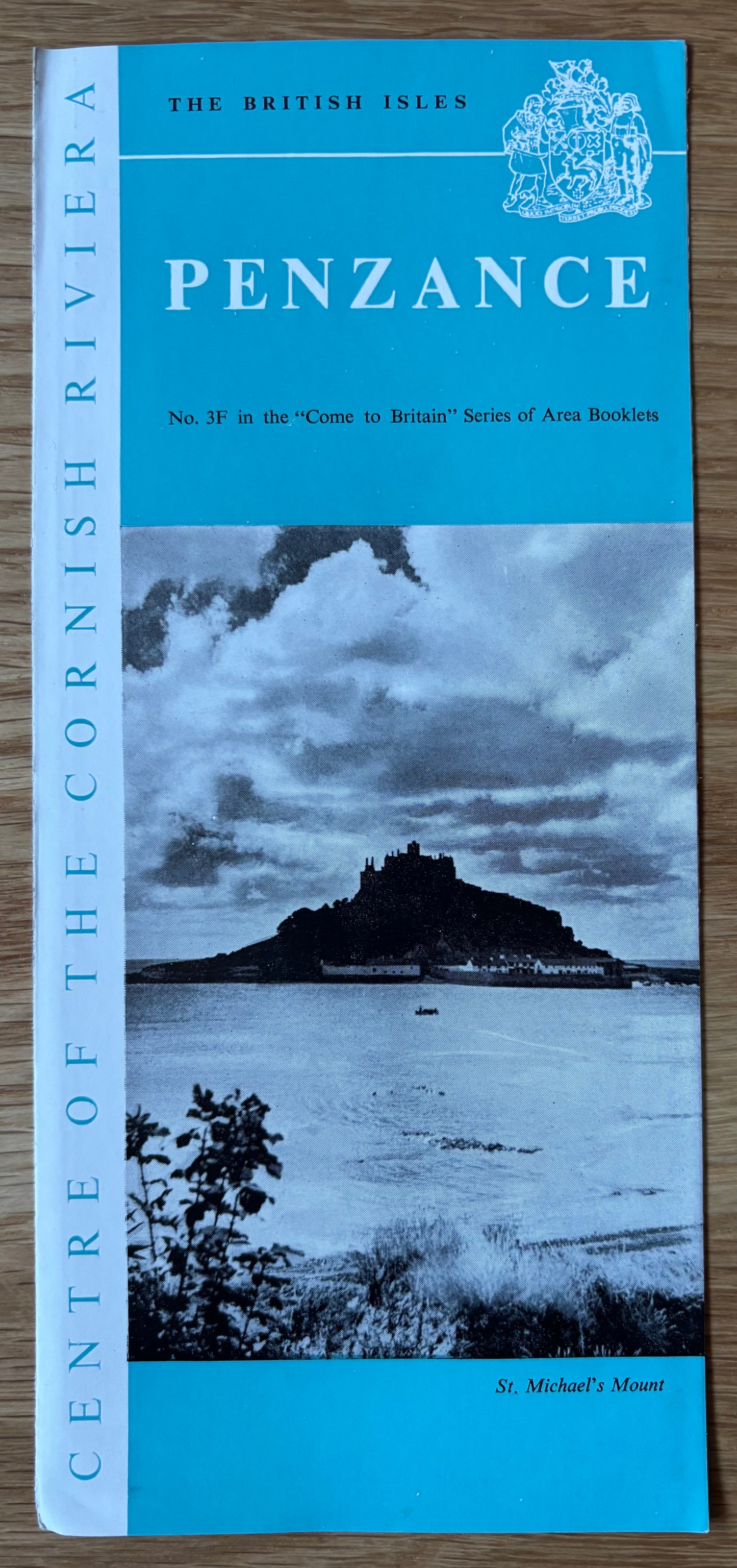 1950's PENZANCE Come To Britain Leaflet No 3F CORNWALL