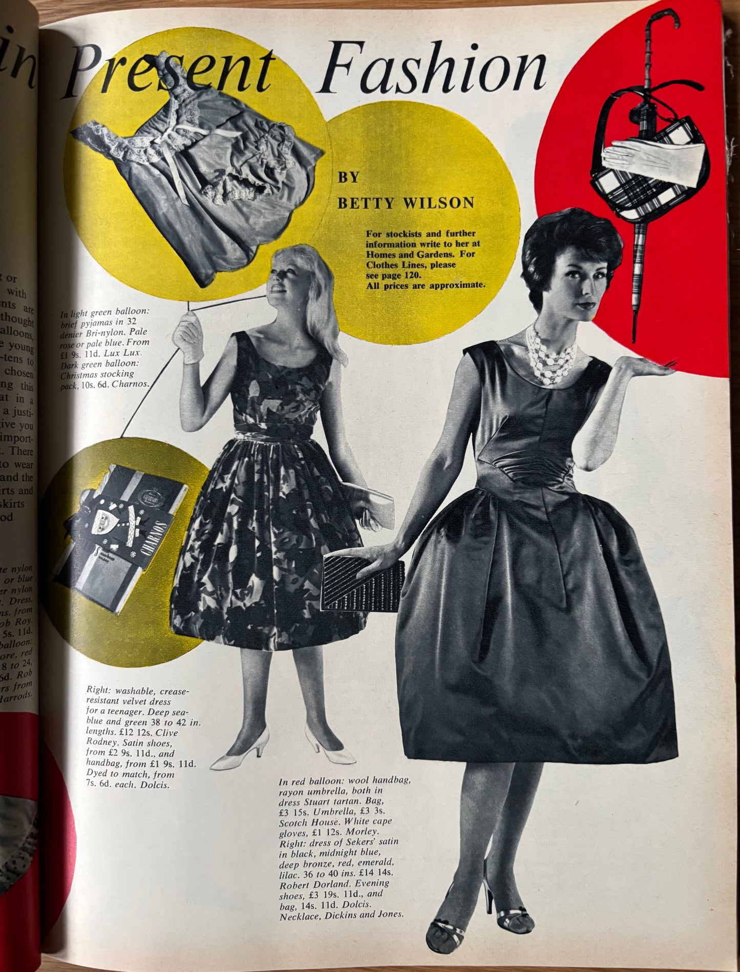 Audrey Stephenson HOMES AND GARDENS CHRISTMAS Magazine December 1960 ILLUSTRATED