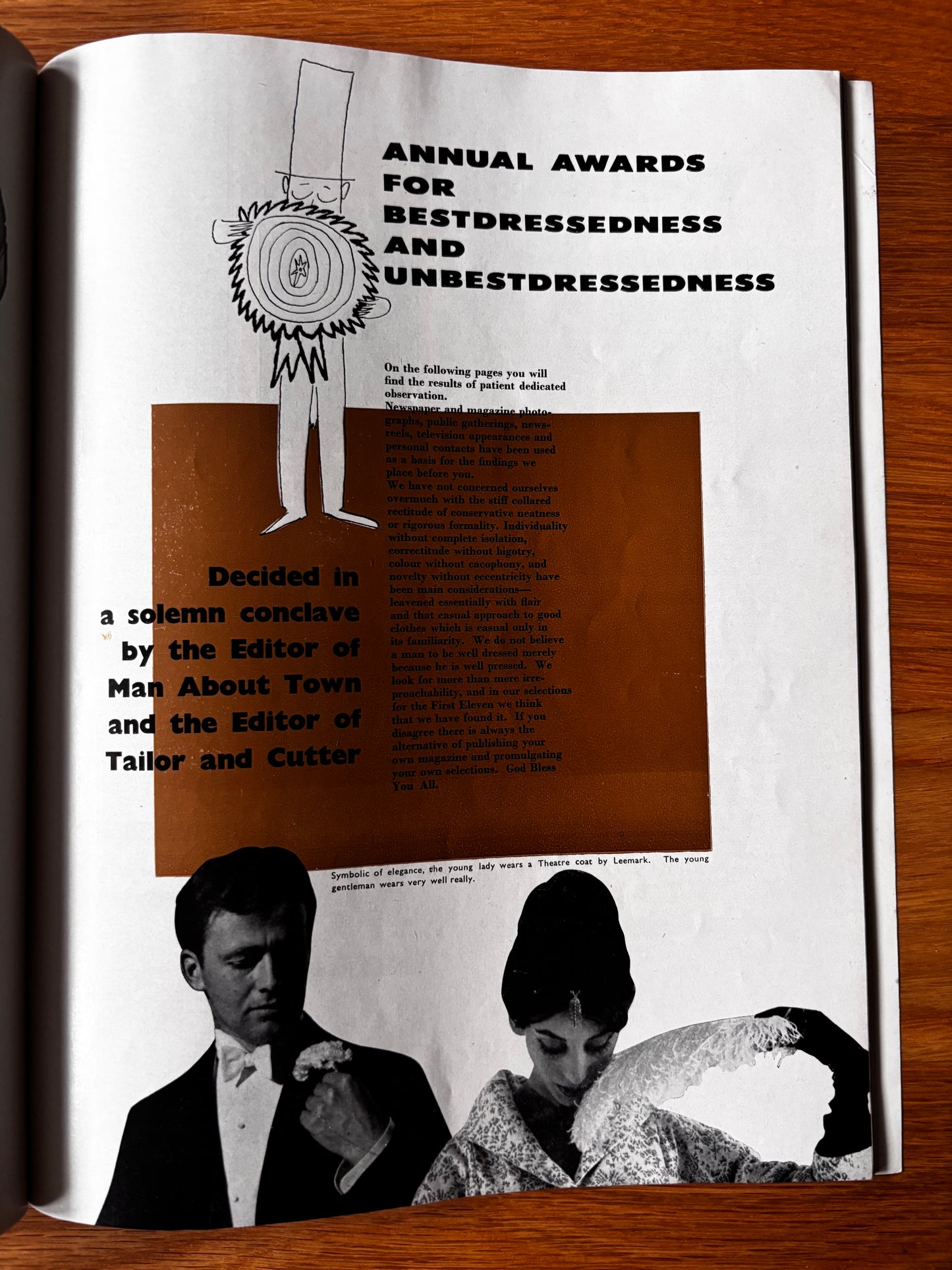 1950’s MAN ABOUT TOWN Magazine Summer 1959 Men’s Style Tailoring VINTAGE