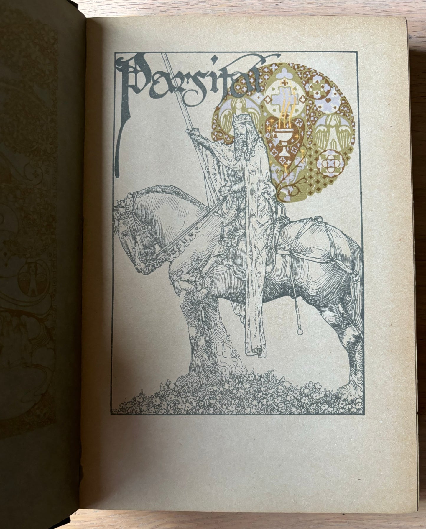 Willy Pogany PARSIFAL 1912 1st Ed THE HOLY GRAIL Gothic HARRAP Illustrations WAGNER