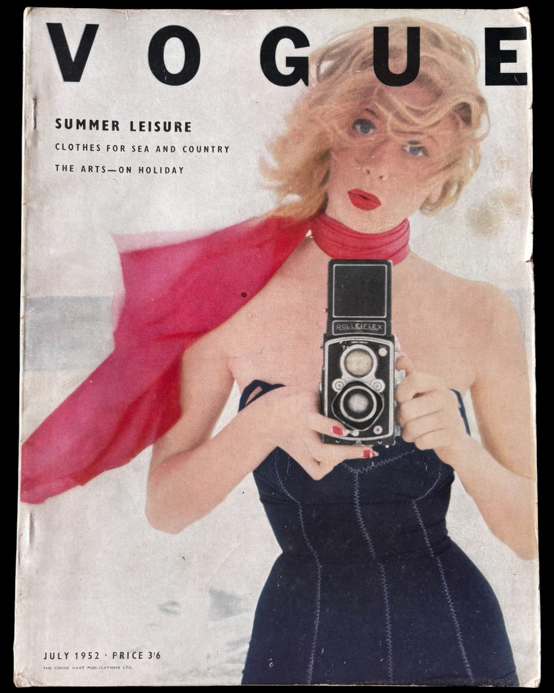 VOGUE MAGAZINE July 1952 Irving Penn SUMMER FASHION Conde Nast Photo’s