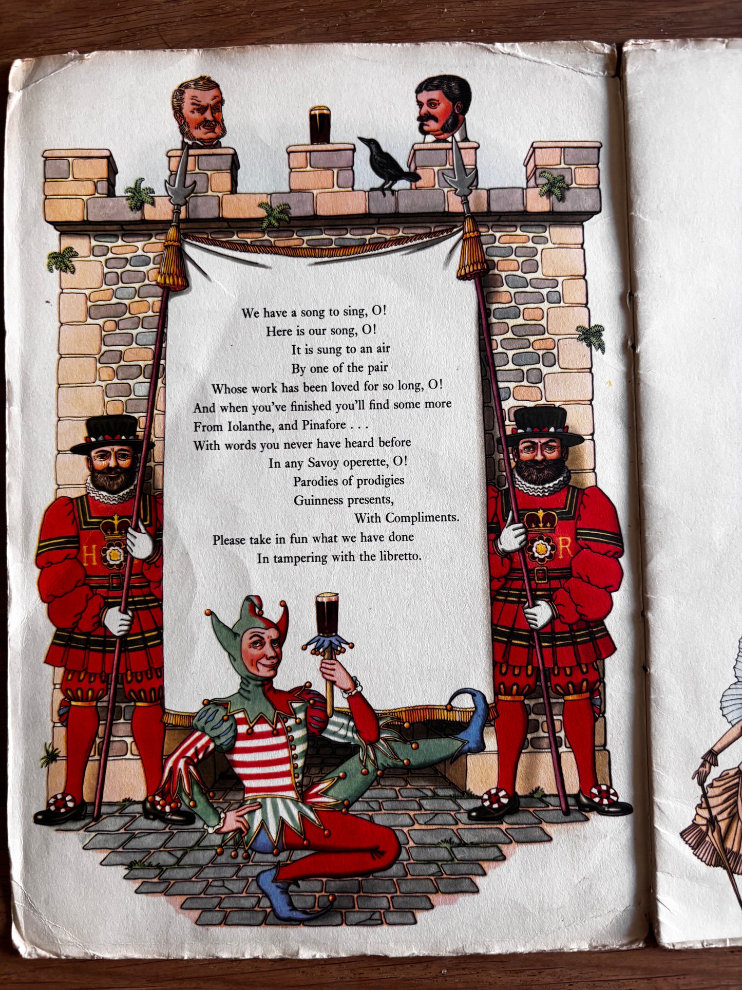 Grove Raines GUINNESS BOOKLET MY GOODNESS GILBERT & SULLIVAN is the 1961 Poetry